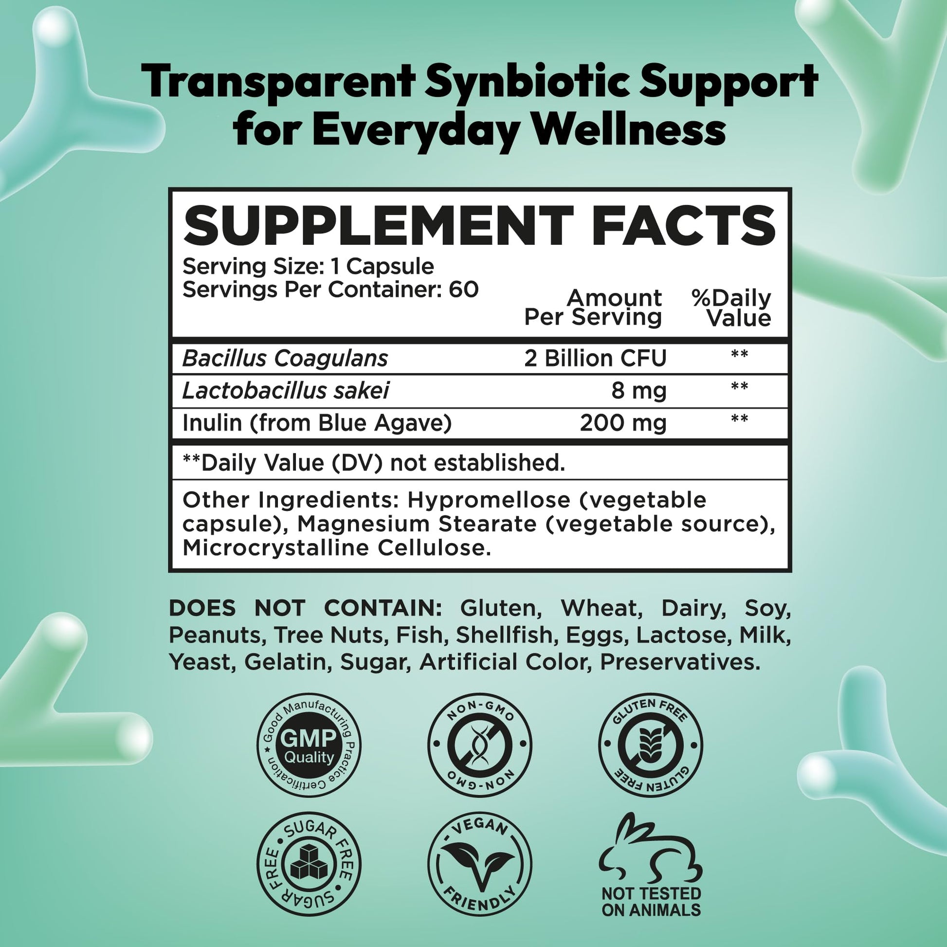 NutraPep Synbiotics Probiotic Prebiotic Postbiotic - Daily Gut Health Support with Pre Pro & Post Biotics for Men Women - Digestive & Immune Support Balance Synbiotic Supplement - Vegan Gluten Free NutraPep Au supplements