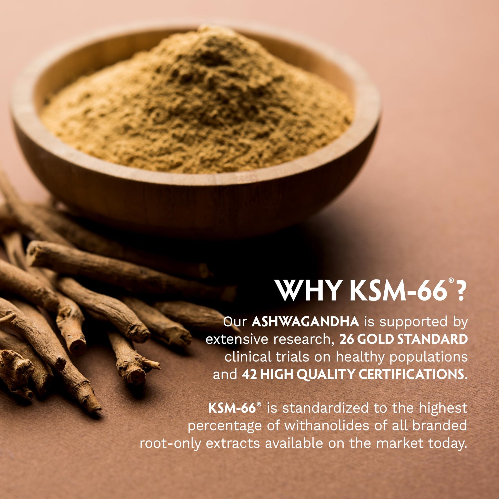 TRIBE ORGANICS Ashwagandha KSM 66 Pure Organic Root Powder Extract Ayurvedic Supplement - Focus, Mood Support, Increase Energy, Strength, 600mg of Natural KSM66 for Superior Absorption - 120 Capsules TRIBE ORGANICS Au supplements