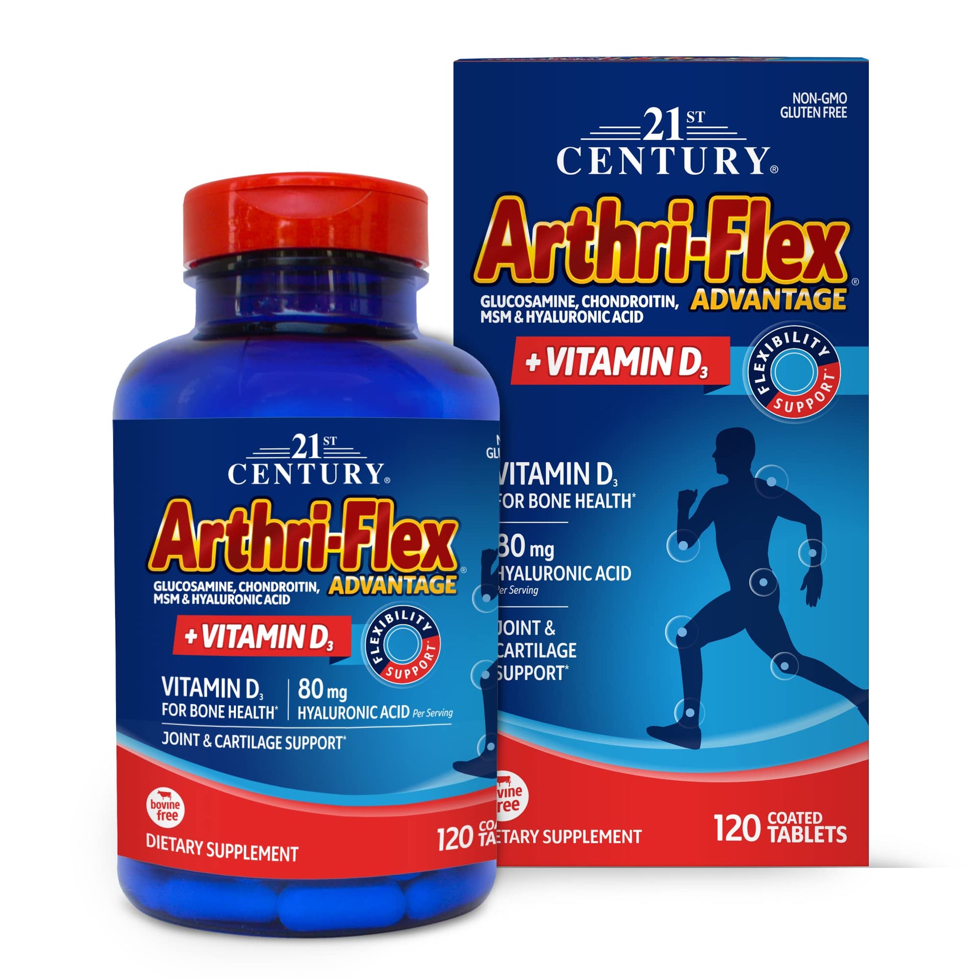 21st Century Arthri-Flex Advantage® + Vitamin D3, 120 Coated Tablets 21st Century Au supplements