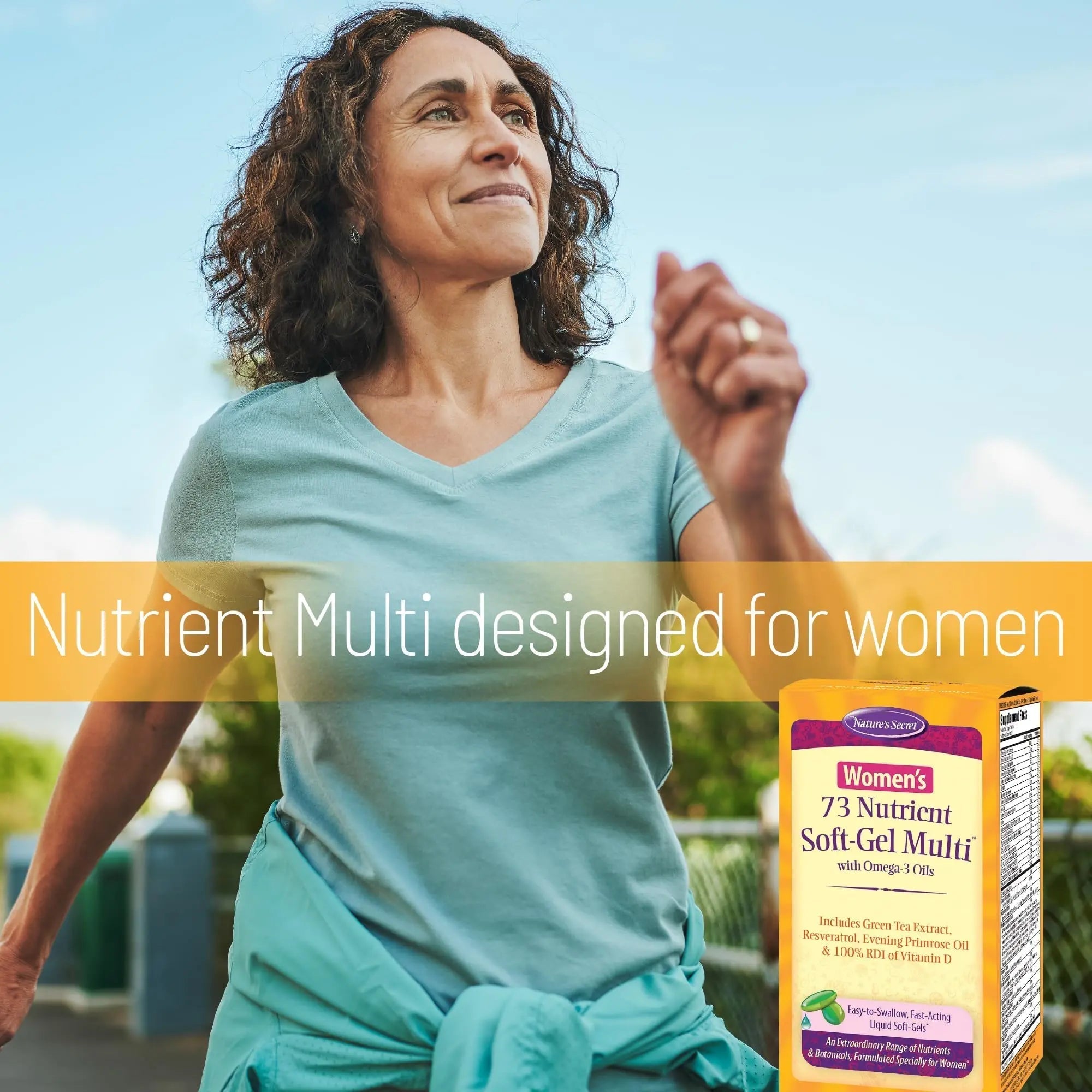 Nature's Secret Women’s 73-Nutrient Soft-Gel Multi – 60 Liquid Soft-Gels – Complete Female Wellness Support - 2 Pack Nature's Secret Au supplements