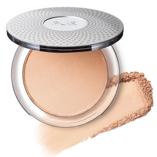 PUR Beauty 4-in-1 Pressed Mineral Makeup Powder Foundation with SPF 15 - Concealer & Finishing Compact Pressed Powder for Face - Buildable Medium to Full Coverage Foundation Powder (Blush Medium) PÜR MINERALSAU supplements