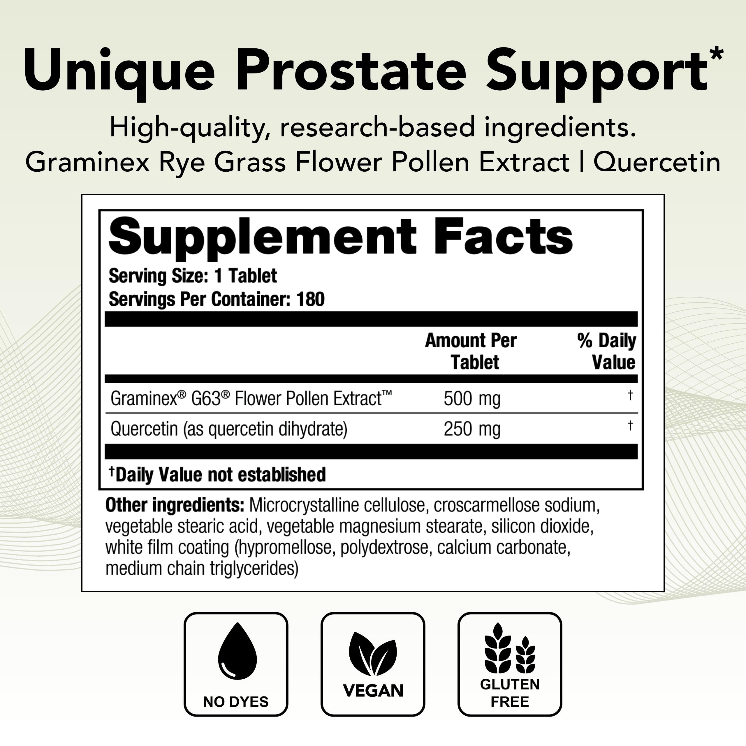 Theralogix Prostate PQ - Rye Grass Pollen Extract & Quercetin Supplement - 90-Day Theralogix Au supplements
