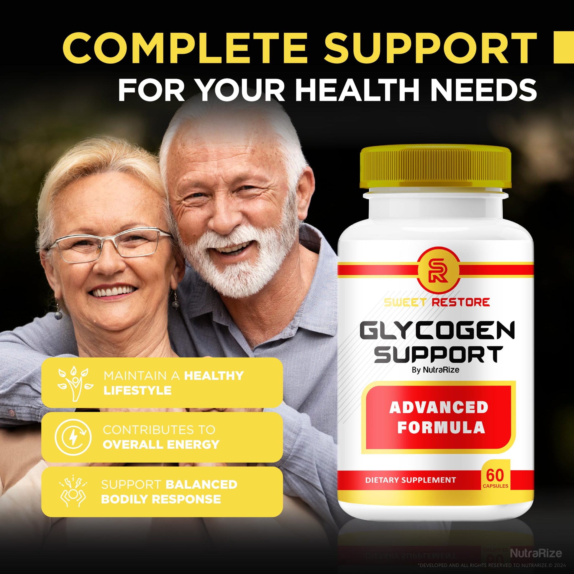 NutraRize (5 Pack) Sweet Restore Joint Support Supplement, Official Glycogen Support Capsules, All-Natural SweetRestore Joint Formula, Blood Vessel Cleaner Reviews (300 Capsules) NutraRize Au supplements