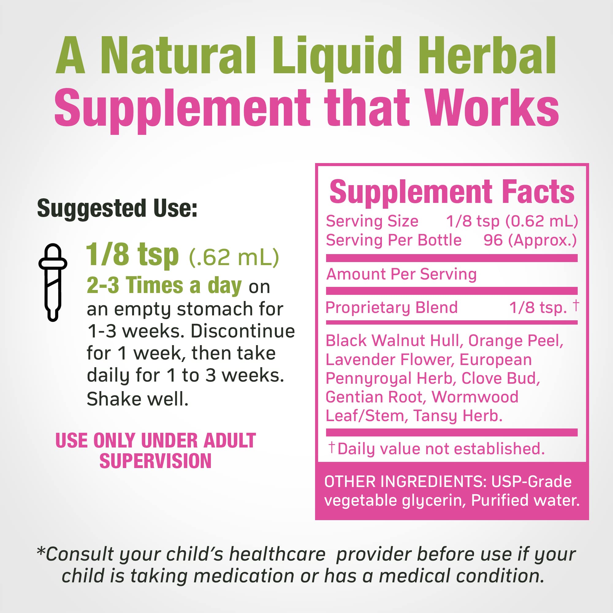 Cedar Bear - Intestinal Cleanse for Kids, Liquid Herbal Supplement for Detox Cleanse Cedar Bear Naturales Au supplements
