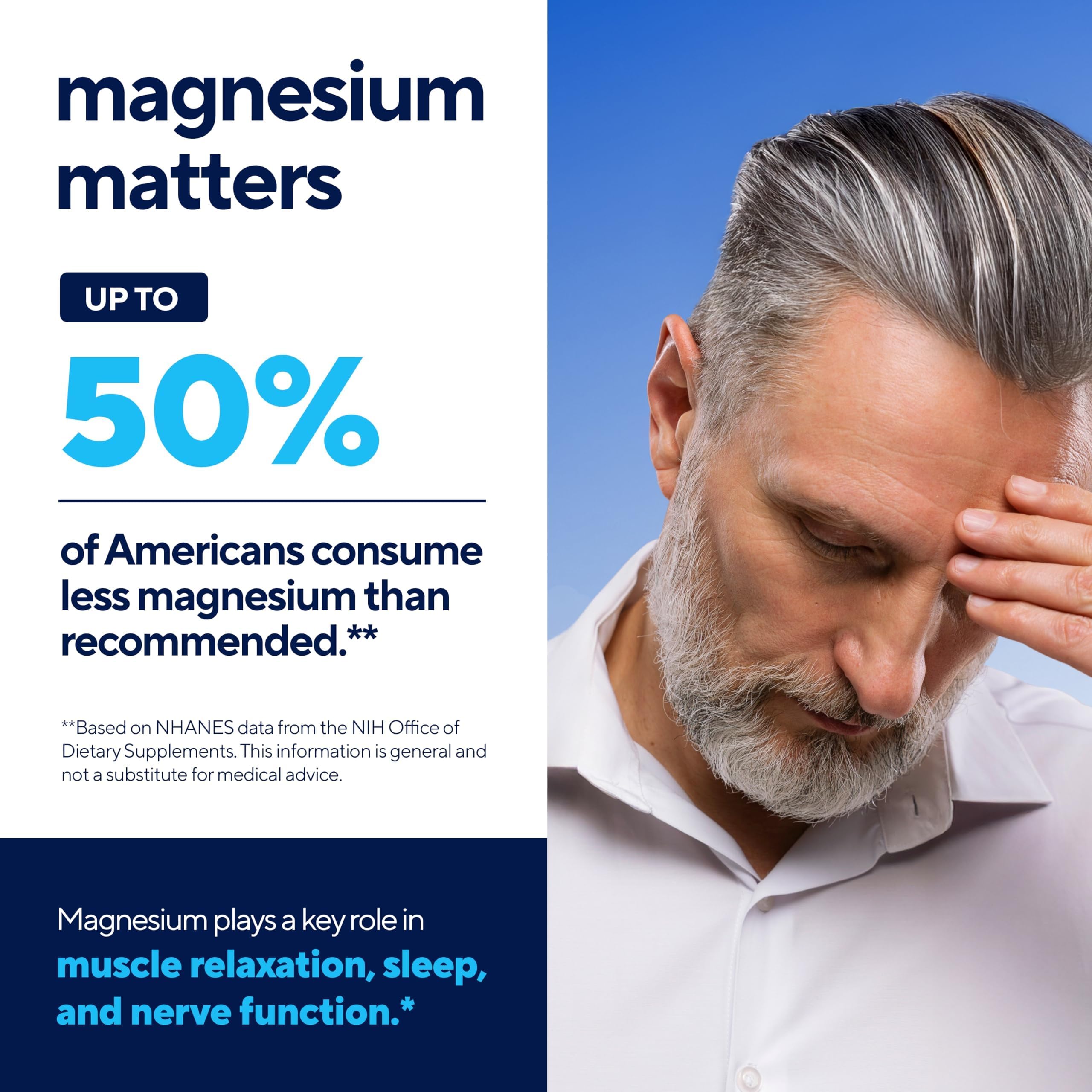 VitaUp Magnesium Glycinate 200mg - USA Made, Highly Absorbed, Non-GMO Magnesium for Relaxation, Deep Sleep, Bones & Heart - 200mg per Serving, 120 Vegan Capsules VitaUp Au supplements