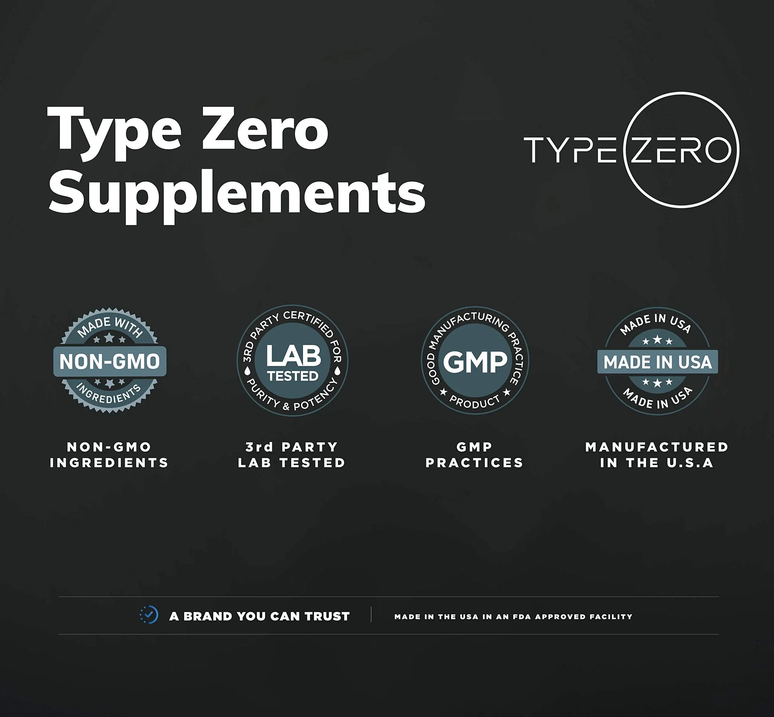 Type Zero Ultra Clean Alpha GPC Choline Supplement (600mg | 90 Capsules) Soy Free, Non-GMO Nootropics Alpha GPC 600mg / 300mg; Alpha-GPC Brain Memory and Focus Supplements Type Zero Au supplements
