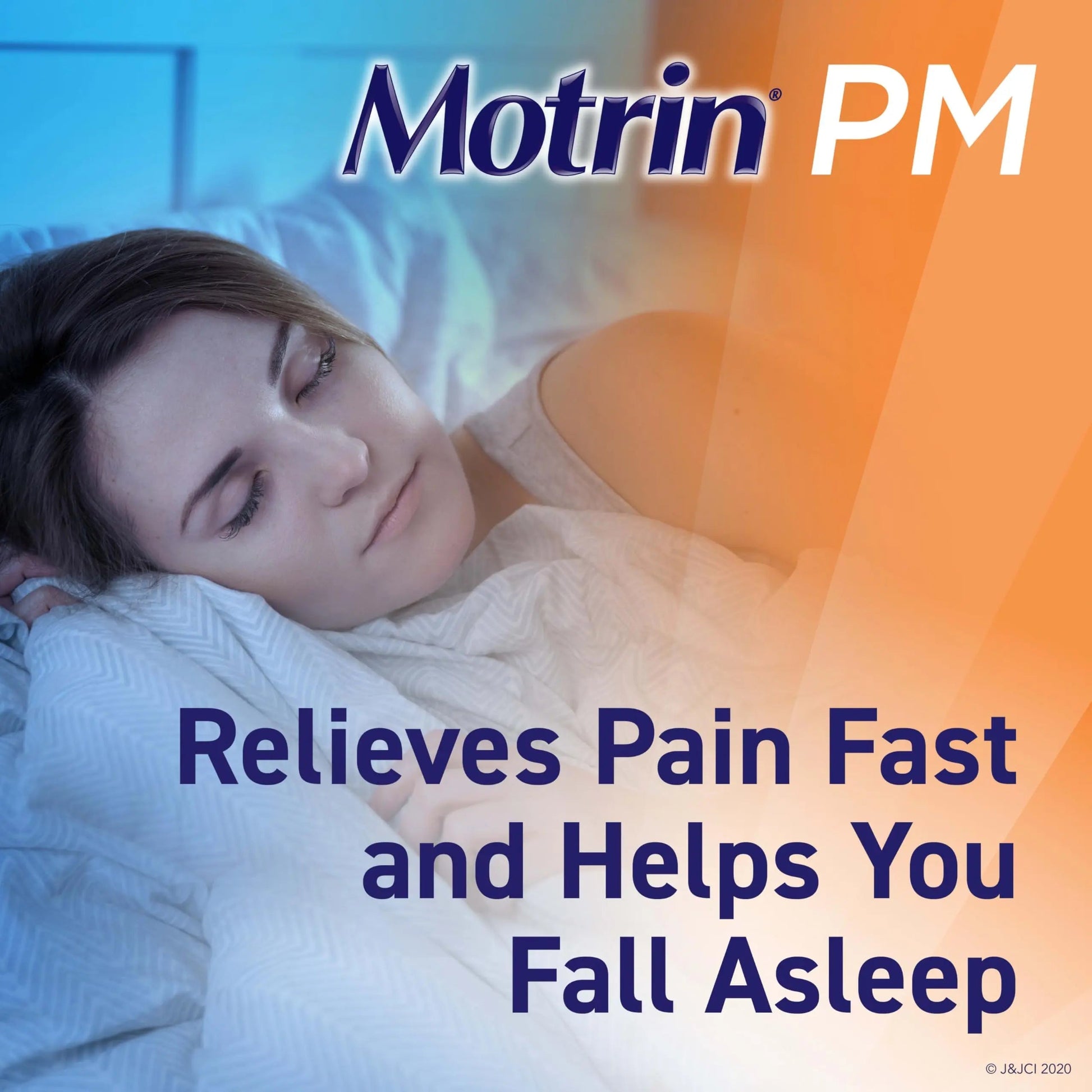Motrin PM Pain Relief Caplets with 200 mg Ibuprofen & 38 mg Diphenhydramine Sleep Aid, Nighttime Pain Reliever for Minor Aches & Pains Helps You Fall Asleep & Stay Asleep, 20 ct Motrin Au supplements