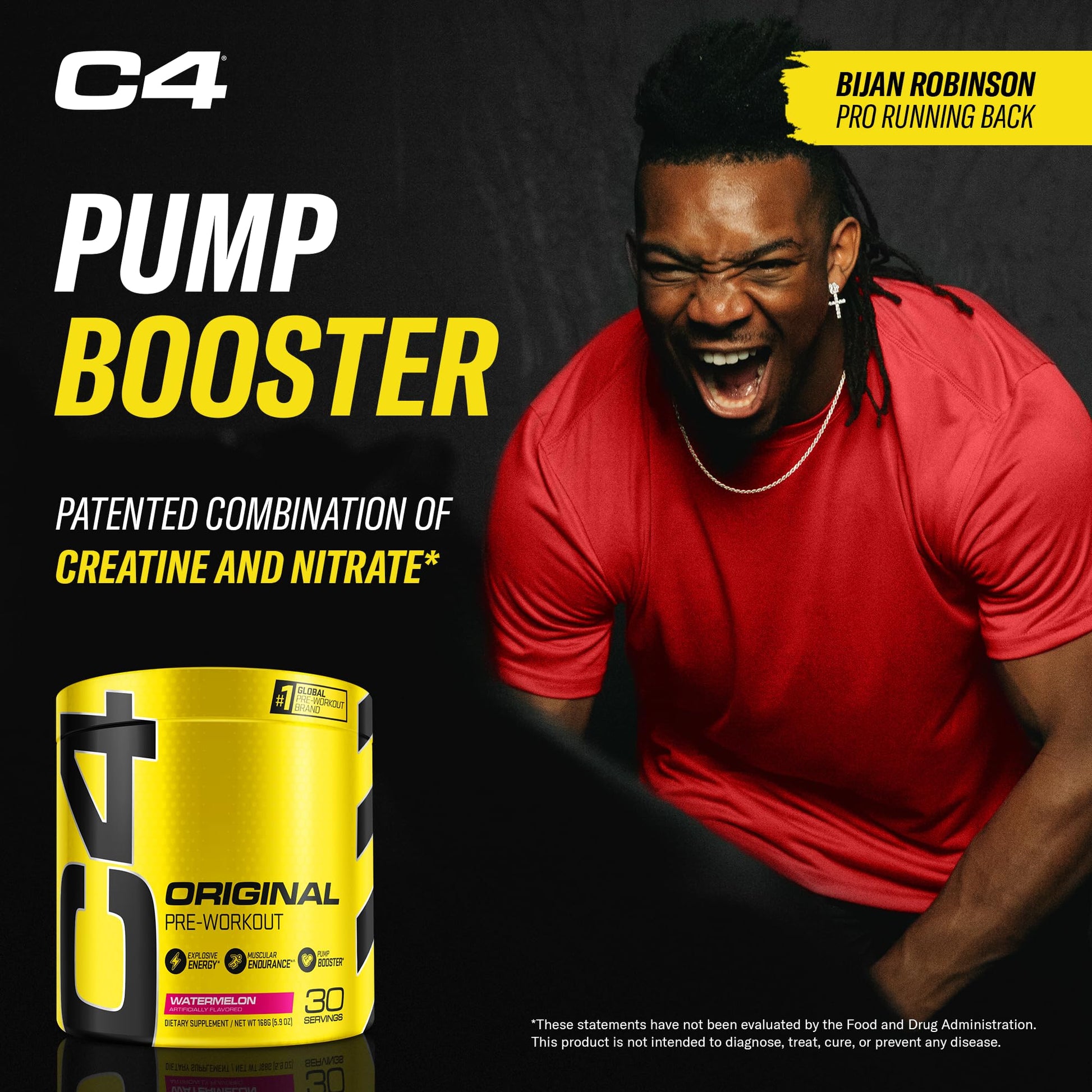 Cellucor C4 Original Pre Workout Powder Watermelon Sugar Free Preworkout Energy Cellucor Au supplements