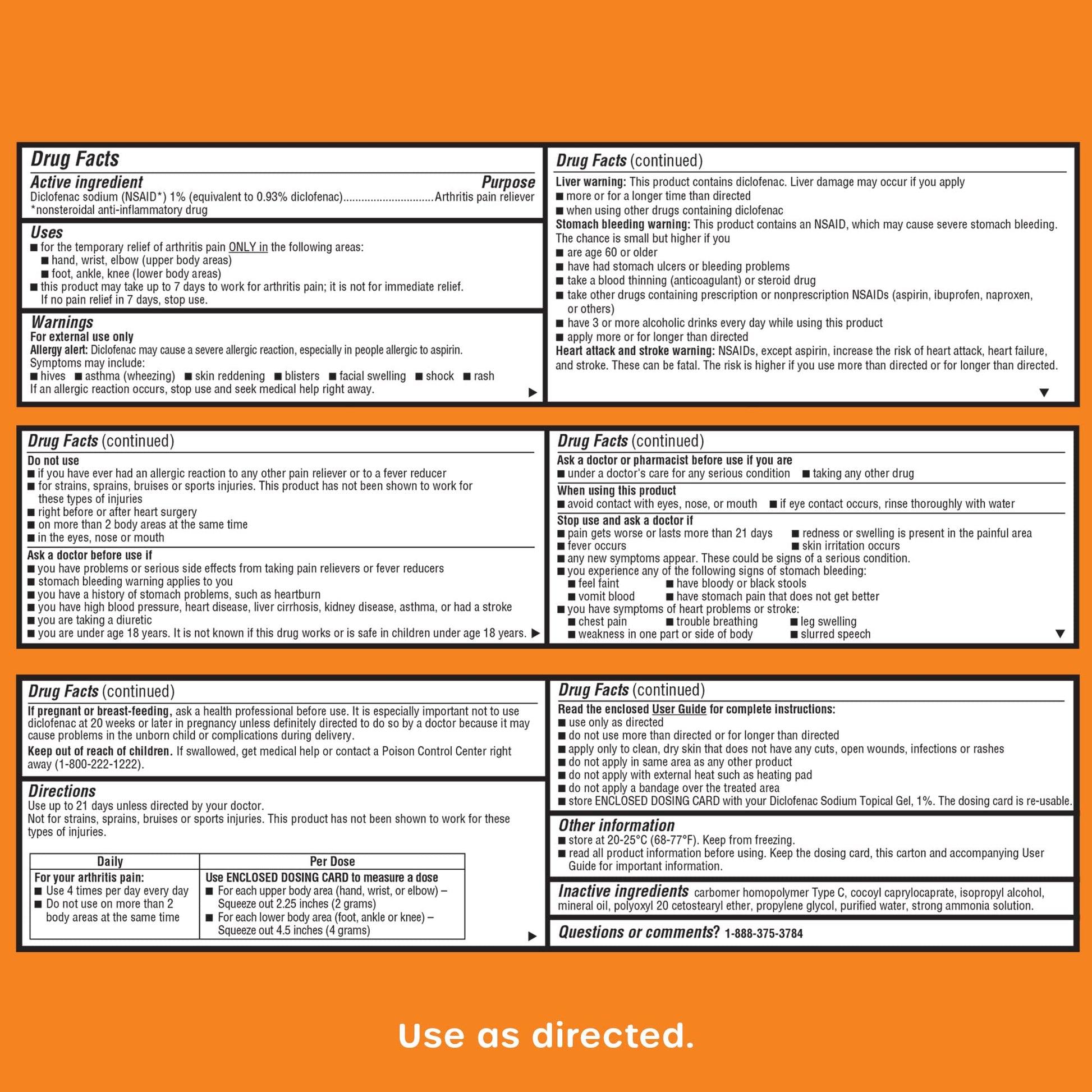 HealthCareAisle Diclofenac Gel, 1%, Arthritis Pain Relief - 150 g tube - Original Prescription Strength (NSAID) HealthCareAisle buy supplements Au