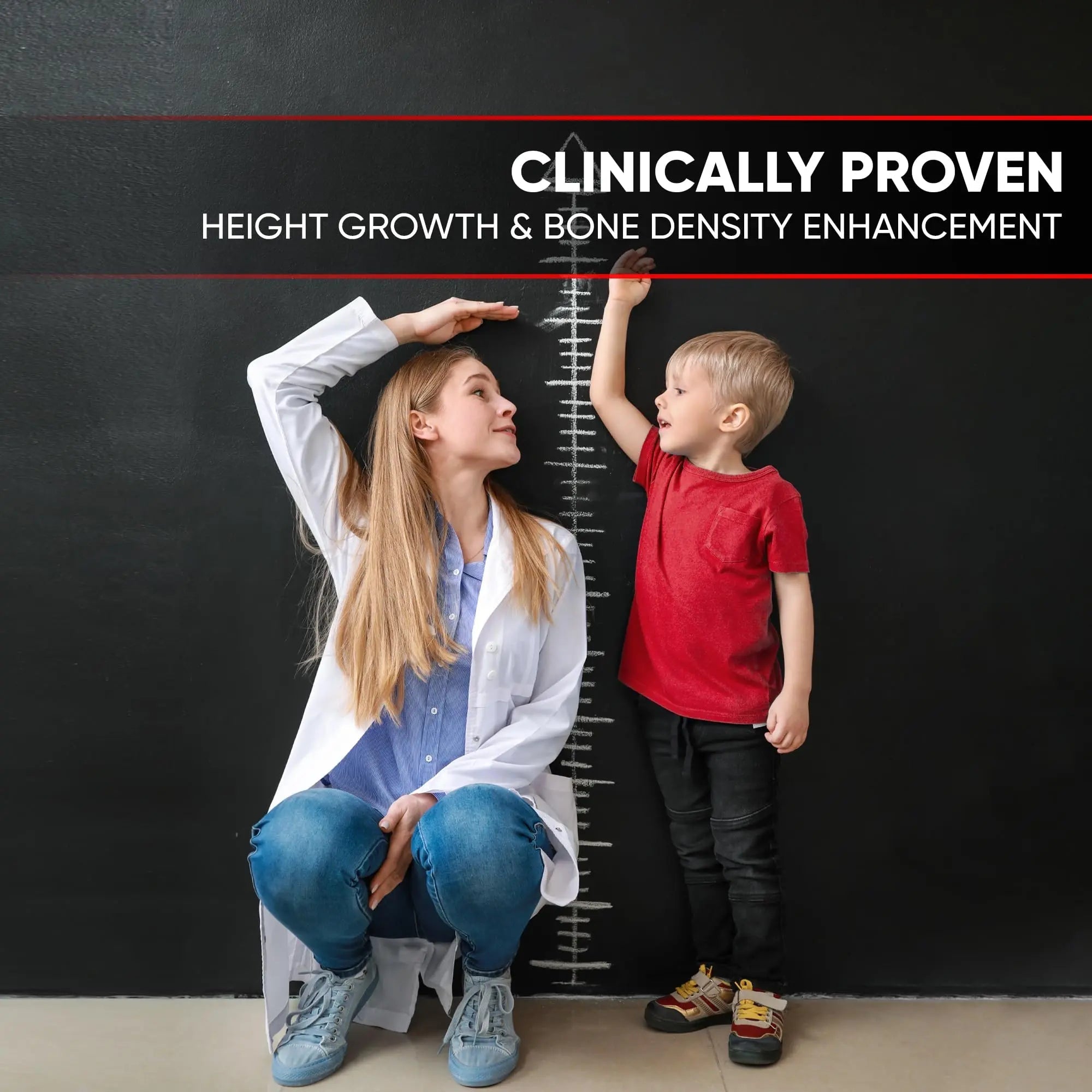 BIOTEQUELAB Height Growth Increase Gummies Vitamins, Grow Tall Supplement, Calcium, Magnesium, Zinc, Ashwagandha BTQ BIOTEQUE LAB Au supplements