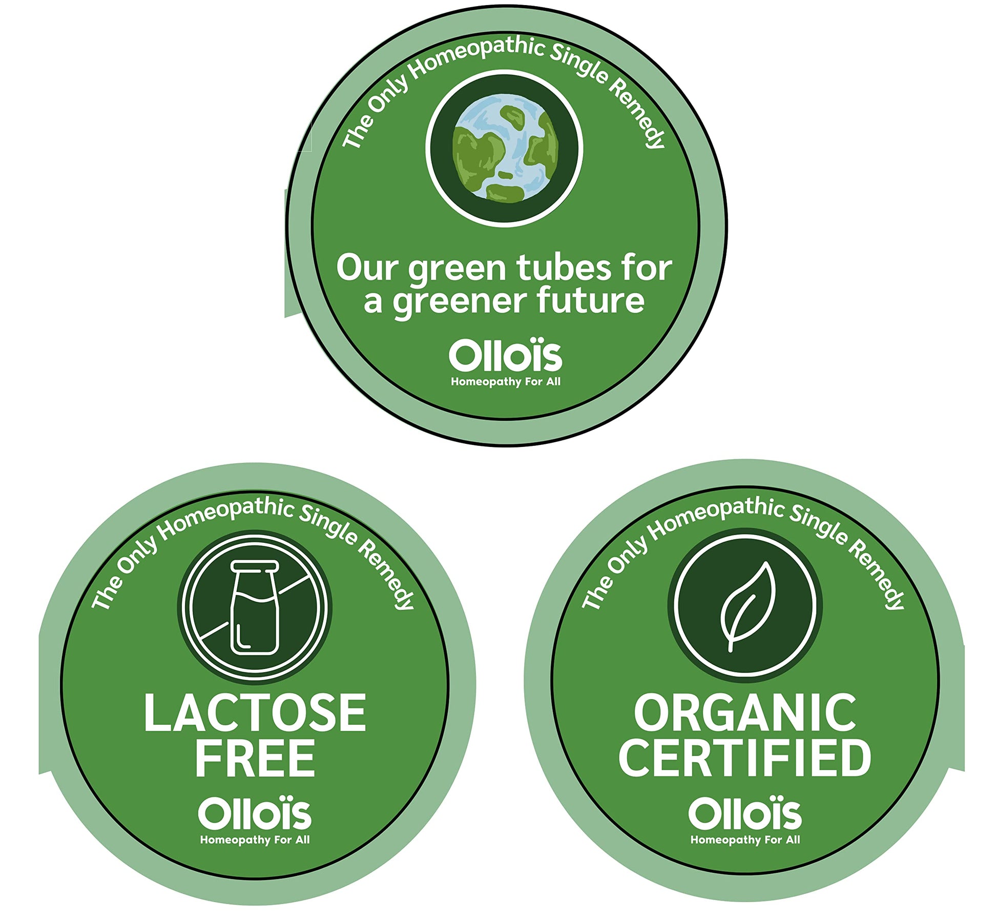 OLLOIS Natrum Muriaticum 6X, Cell Salt #9, Lactose-Free, Organic & Vegan, Kosher Certified OLLOÏS Au supplements