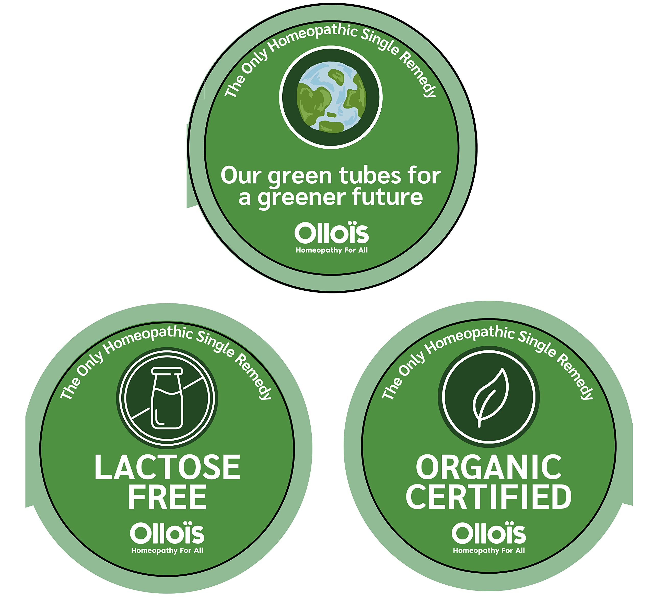 OLLOIS Natrum Muriaticum 6X, Cell Salt #9, Lactose-Free, Organic & Vegan, Kosher Certified OLLOÏS Au supplements