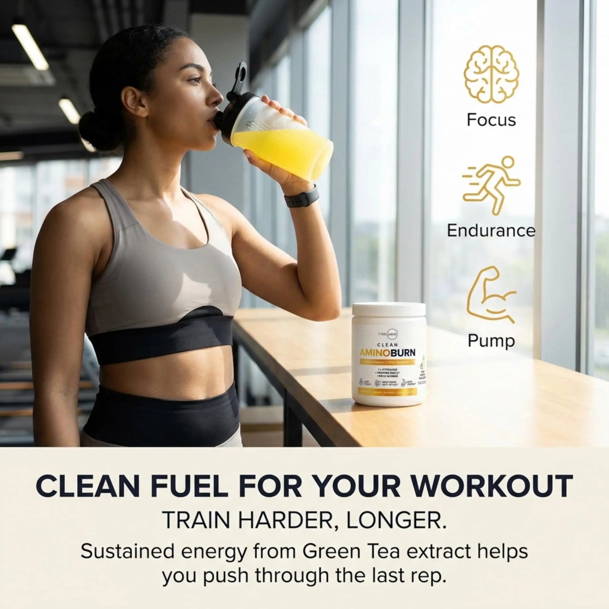 Type Zero Amino Burn Vegan BCAAs + Pre-Workout (Pina Colada Flavored) Type Zero Au supplements