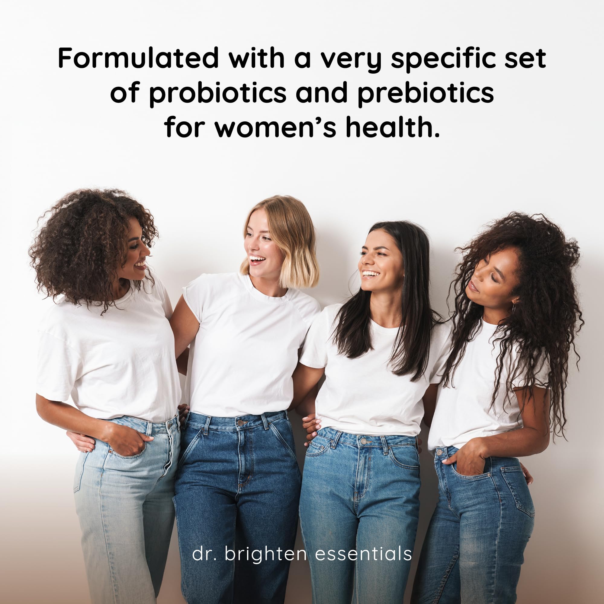 Dr. Brighten Women’s Probiotic - Probiotics, Prebiotics with Antioxidants & Sunfiber for Healthy Hormones, Balanced Female Microbiome, Ovaries and Immune Health - 60 Capsules Dr. Brighten Au supplements