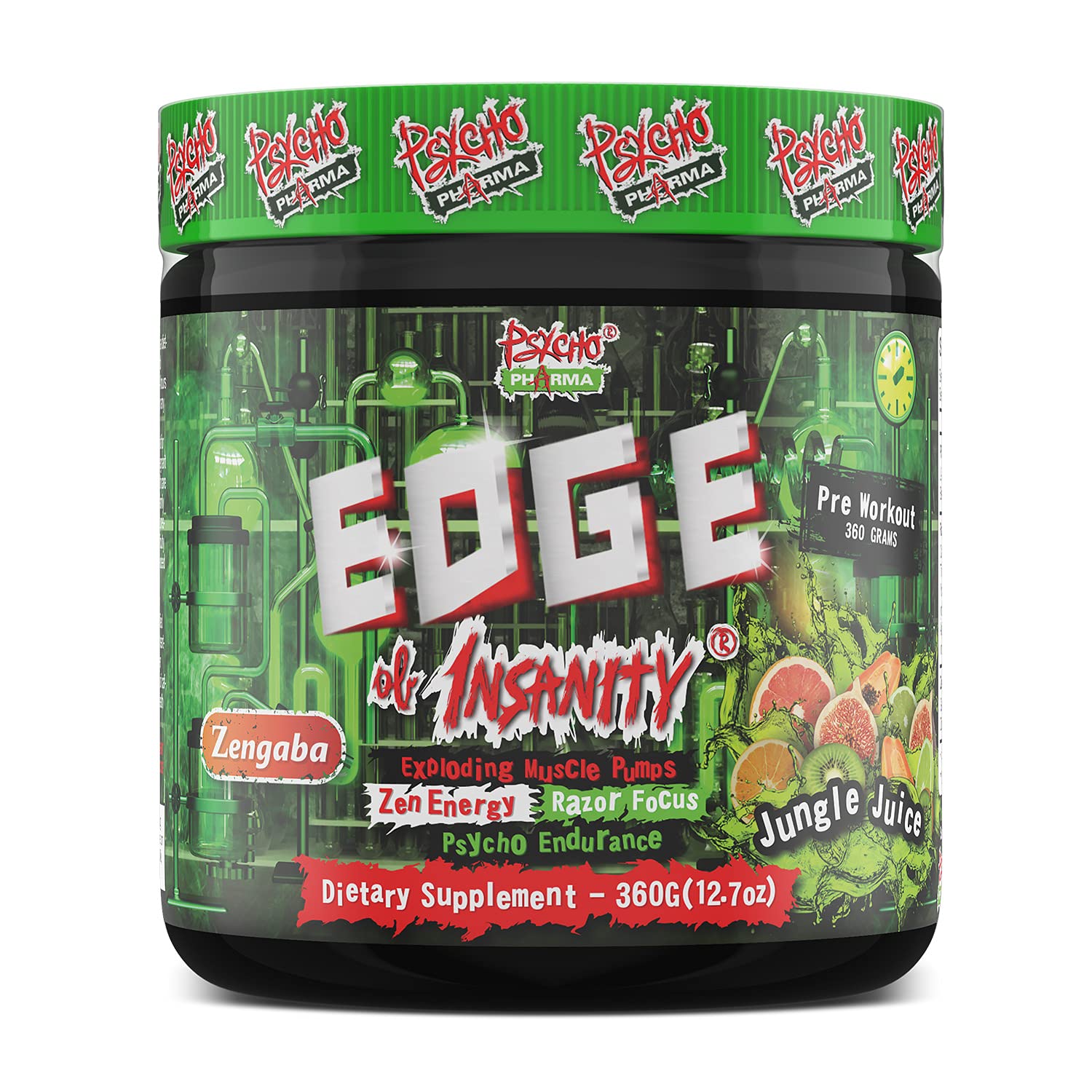 Psycho Pharma New Perfect Powders with Zengaba Energy Feel Good Focus #1 Strongest Psycho Pharma Au supplements