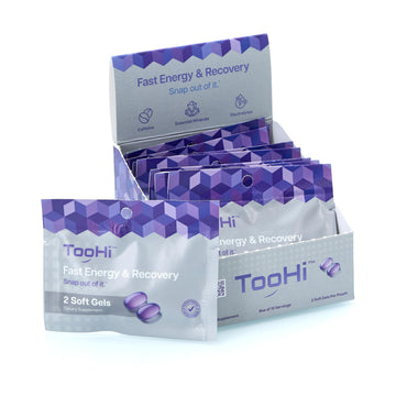 TooHi Reset Softgels - Proprietary Blend with Additional Caffeine (84mg), L-Theanine & Electrolytes | Patent Pending - 10 Doses TooHi Au supplements