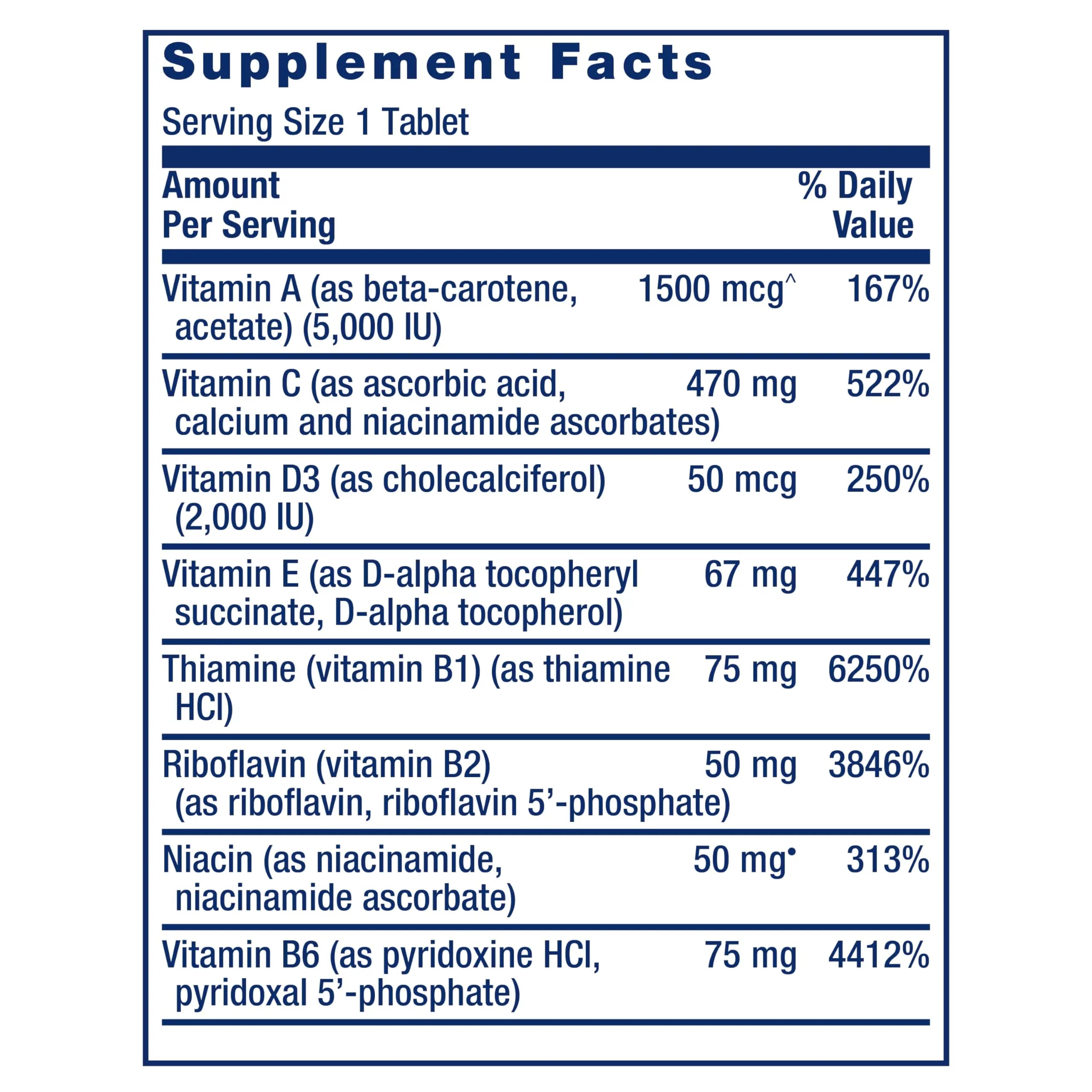 Life Extension One-Per-Day Multivitamin – Packed with Over 25 Vitamins, Minerals & Plant Extracts & Vitamins D and K with Sea-Iodine, Vitamin D3, Vitamin K1 and K2, Iodine Life Extension Au supplements