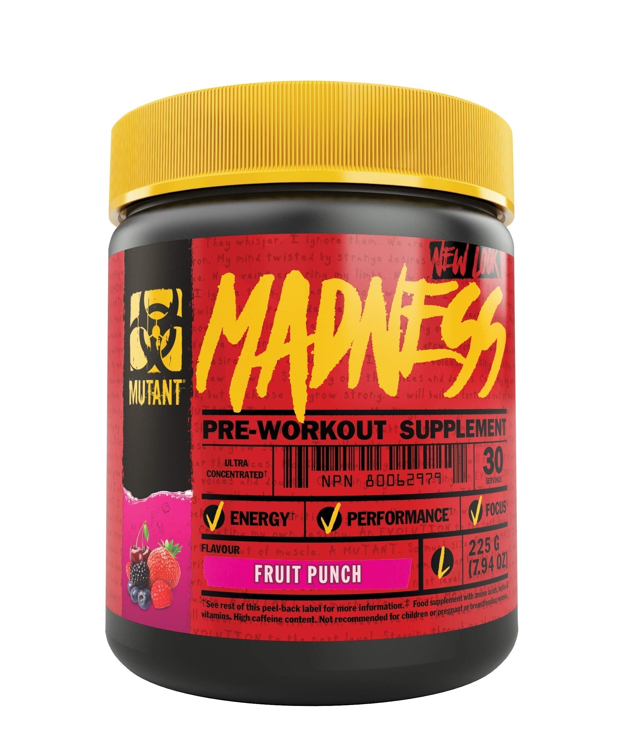 Mutant Madness - Redefines The Pre-Workout Experience and Takes it to a Whole New Mutant Au supplements