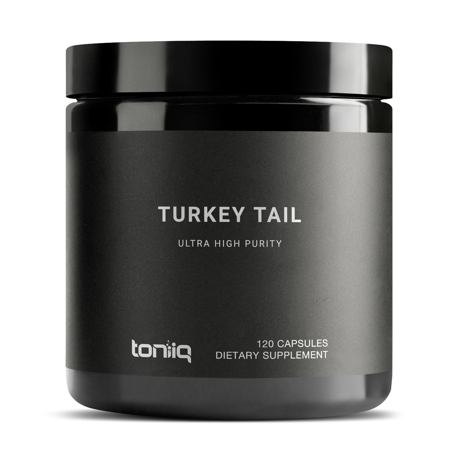 Toniiq Turkey Tail Mushroom Capsules - Ultra High Potency with 20% Beta Glucans - Highly Concentrated - Third-Party Lab Tested - 120 Capsules Toniiq Au supplements