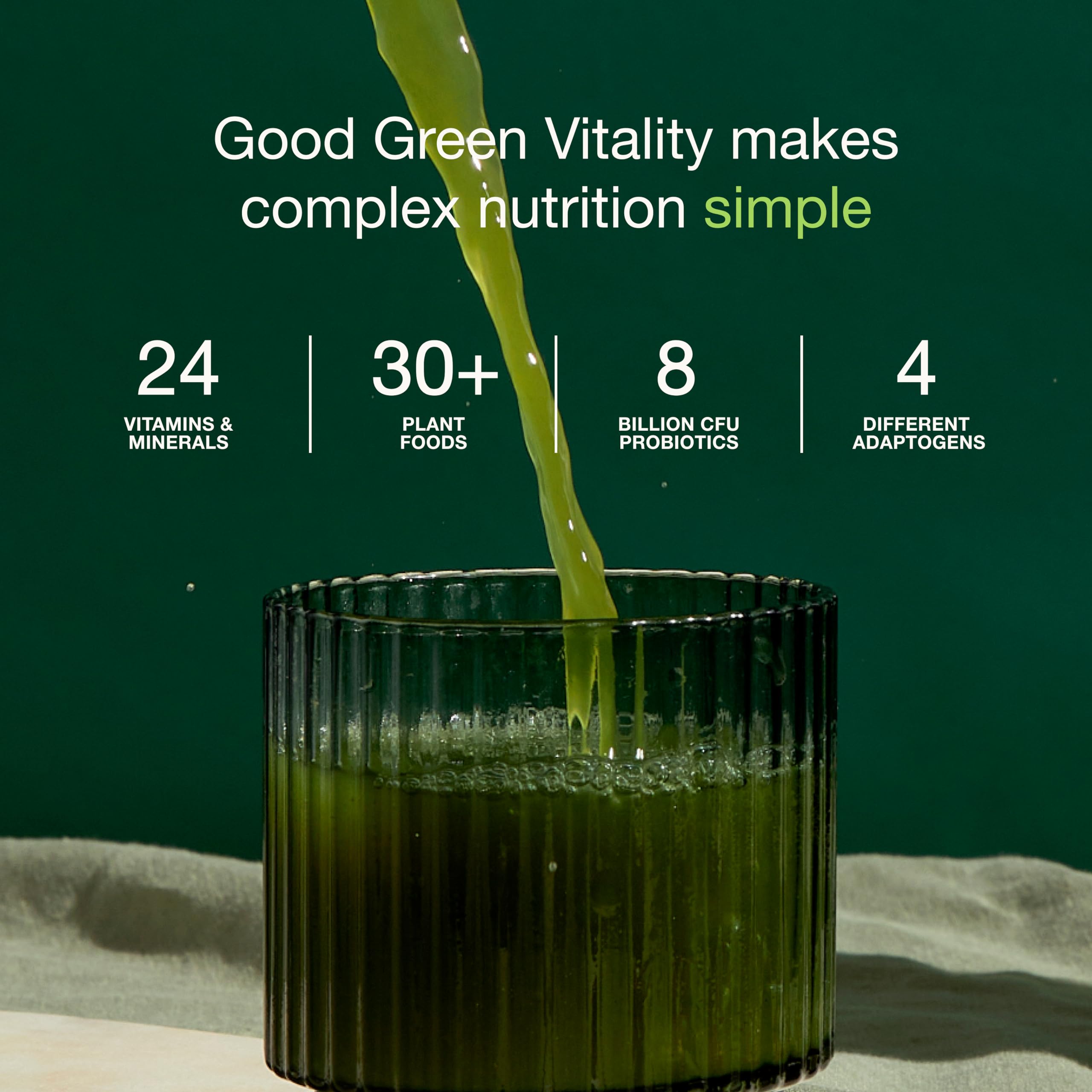Nuzest Greens Powder Good Green Vitality – Vitamins, Minerals & Superfoods – Vegan Multivitamin Supplement (300g) Nuzest Au supplements