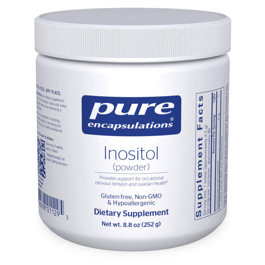 Pure Encapsulations Inositol (Powder) - Supplement to Support Energy, Nervous System & Ovarian Function* - with Myo-Inositol - 8.8 Ounces Pure EncapsulationsUS supplements