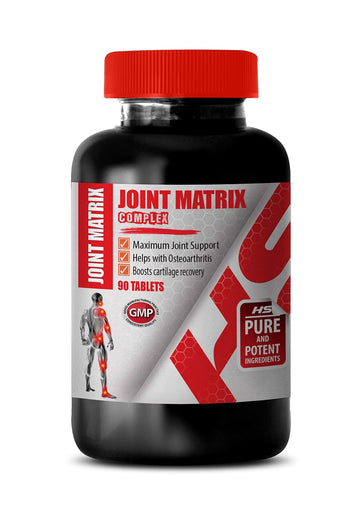 Premium Joint Blend - Joint Matrix Complex - Essential Minerals, Balanced Formula, Complete Joint Complex, Fitness Support, Advanced Formula, Body Flexibility, Joint Blend 1 Bottle 90 Capsules Healthy Supplements LLC Au supplements