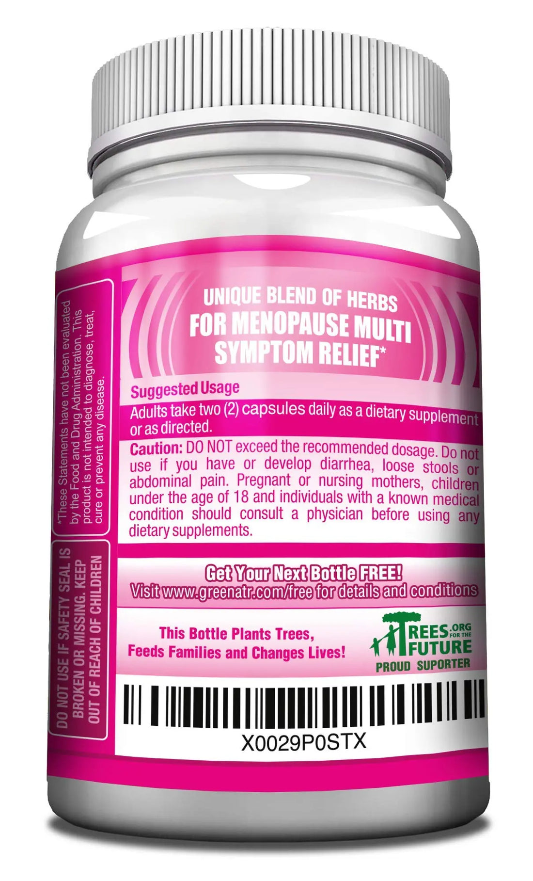 GreeNatr Menopause Supplements for Women - Perimenopause Supplements Women with Dong Quai & Black Cohosh for Menopause Hot Flashes - Menopause Support for Sleep Quality & Hormone Balance - 60 Caps GreeNatr uk supplements