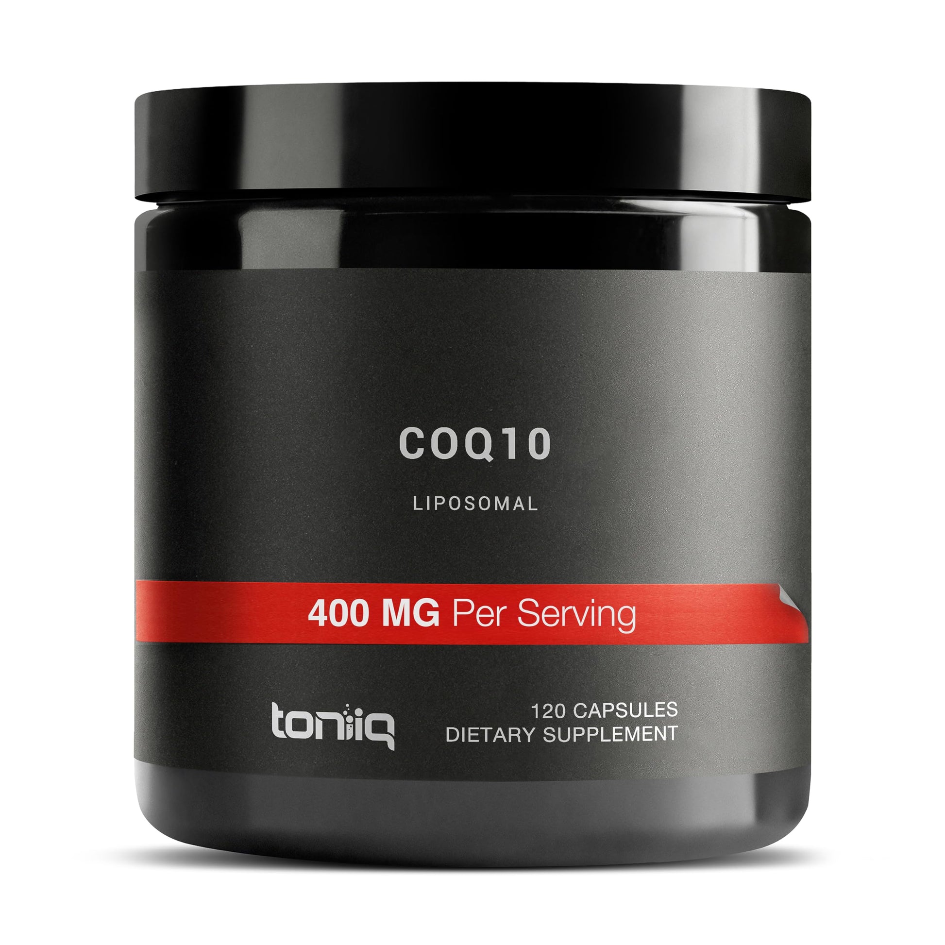 Toniiq CoQ10 400mg Extra Strength - Ultra High Purity - Liposomal for Superior Absorption - 98% Purified - Third-Party Tested, 120 Veggie Capsules Toniiq Au supplements
