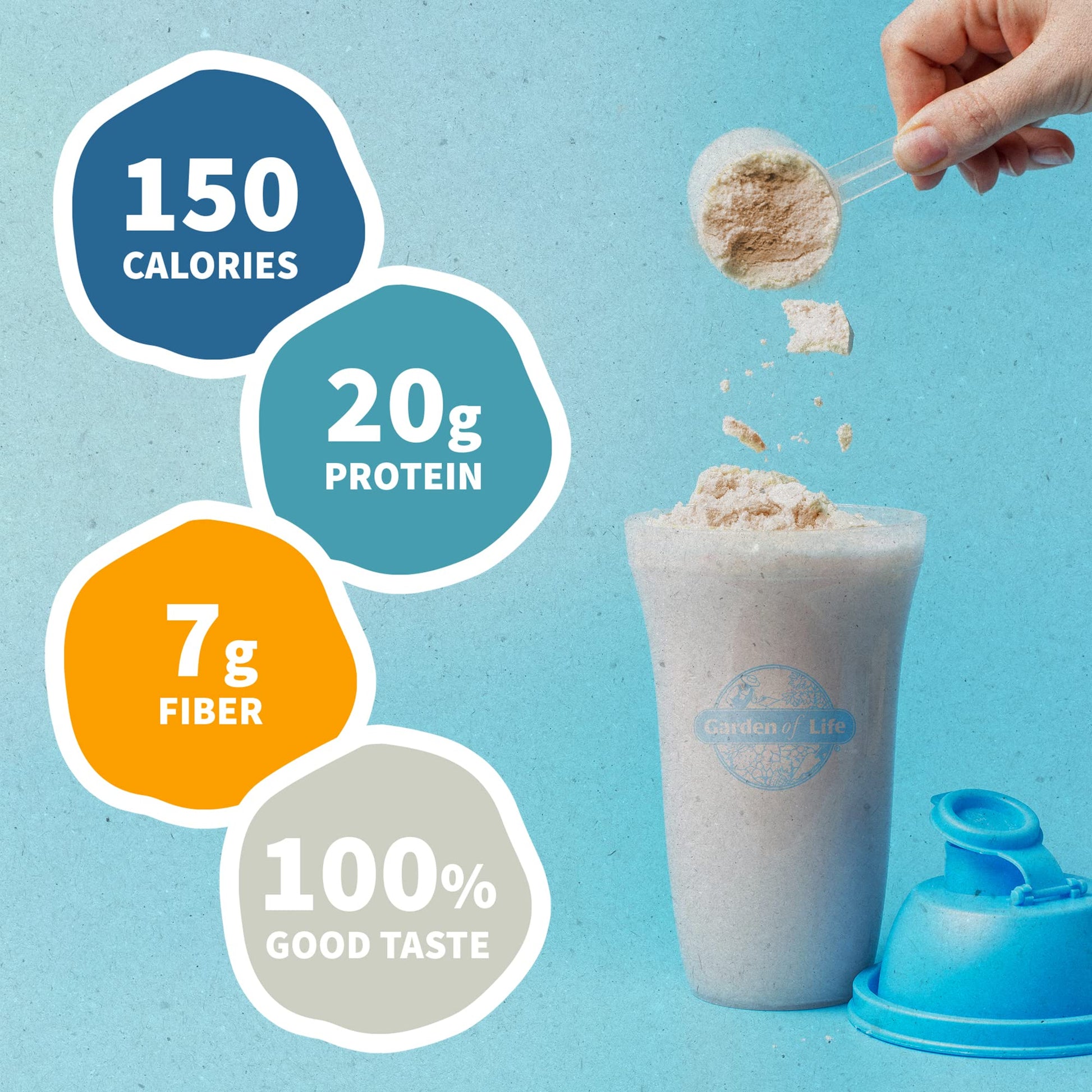 Garden of Life Vegan Protein Powder - Raw Organic Meal Replacement Garden of Life Au supplements