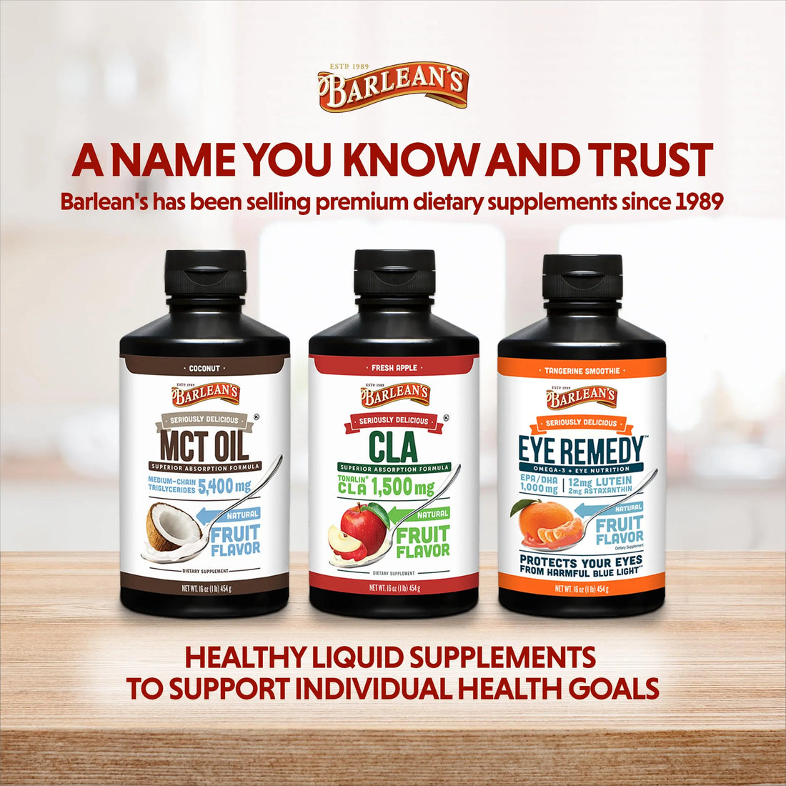 Barlean's Fresh Apple with 1,500 mg of Tonalin CLA - Gluten-Free, Vegan, Kosher Barlean's uk supplements