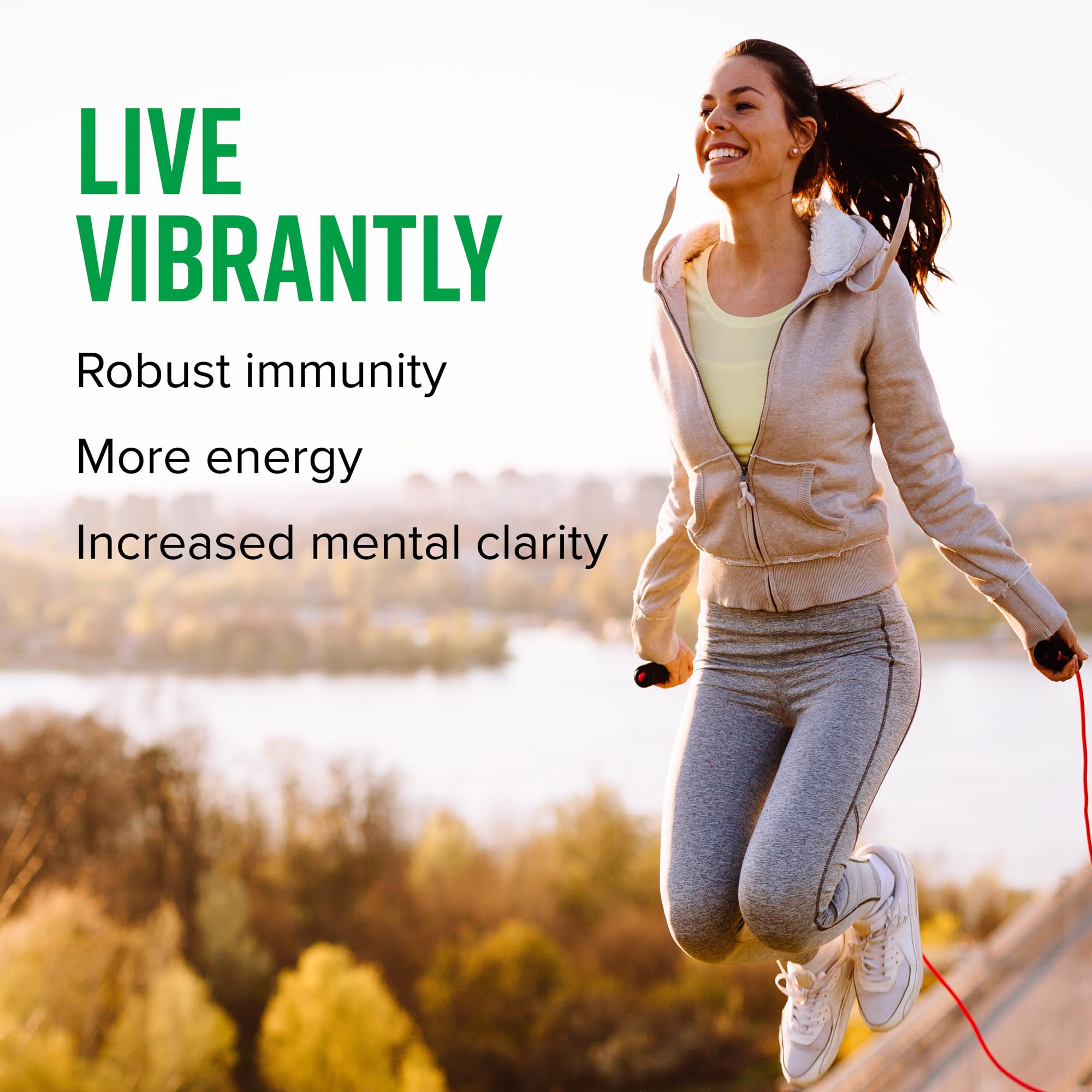 Vibrant Health, Green Vibrance, Superfoods Powder with 70+ Plant-Based Whole Foods & 25 Billion Probiotics Per Serving, Blueberry Lemon, 25 Servings Vibrant Health Au supplements