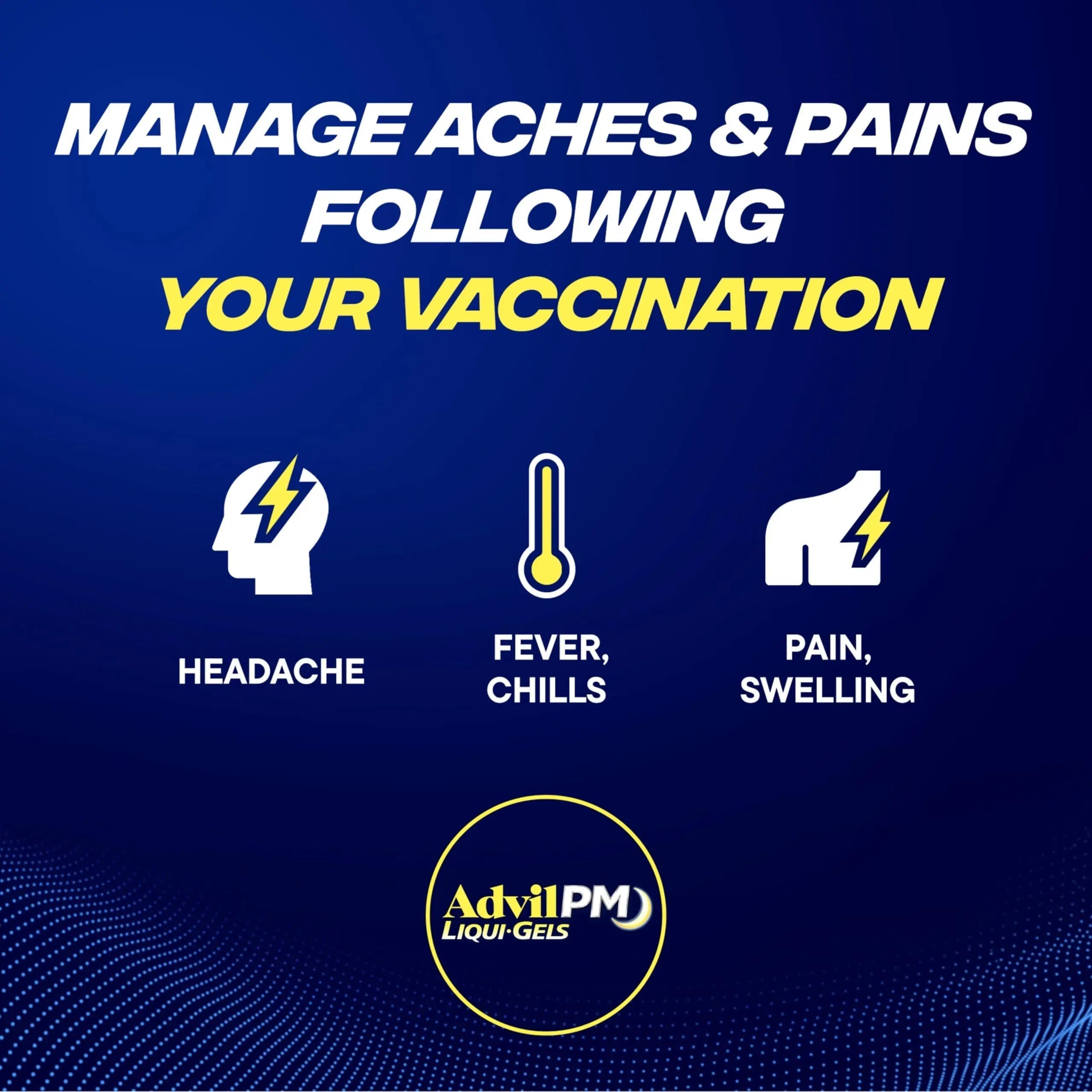 Advil PM Liqui-Gels Pain Reliever and Nighttime Sleep Aid, Pain Medicine with Ibuprofen for Pain Relief and Diphenhydramine HCL for a Sleep Aid - 2x80 Liquid Filled Capsules Advil Au supplements
