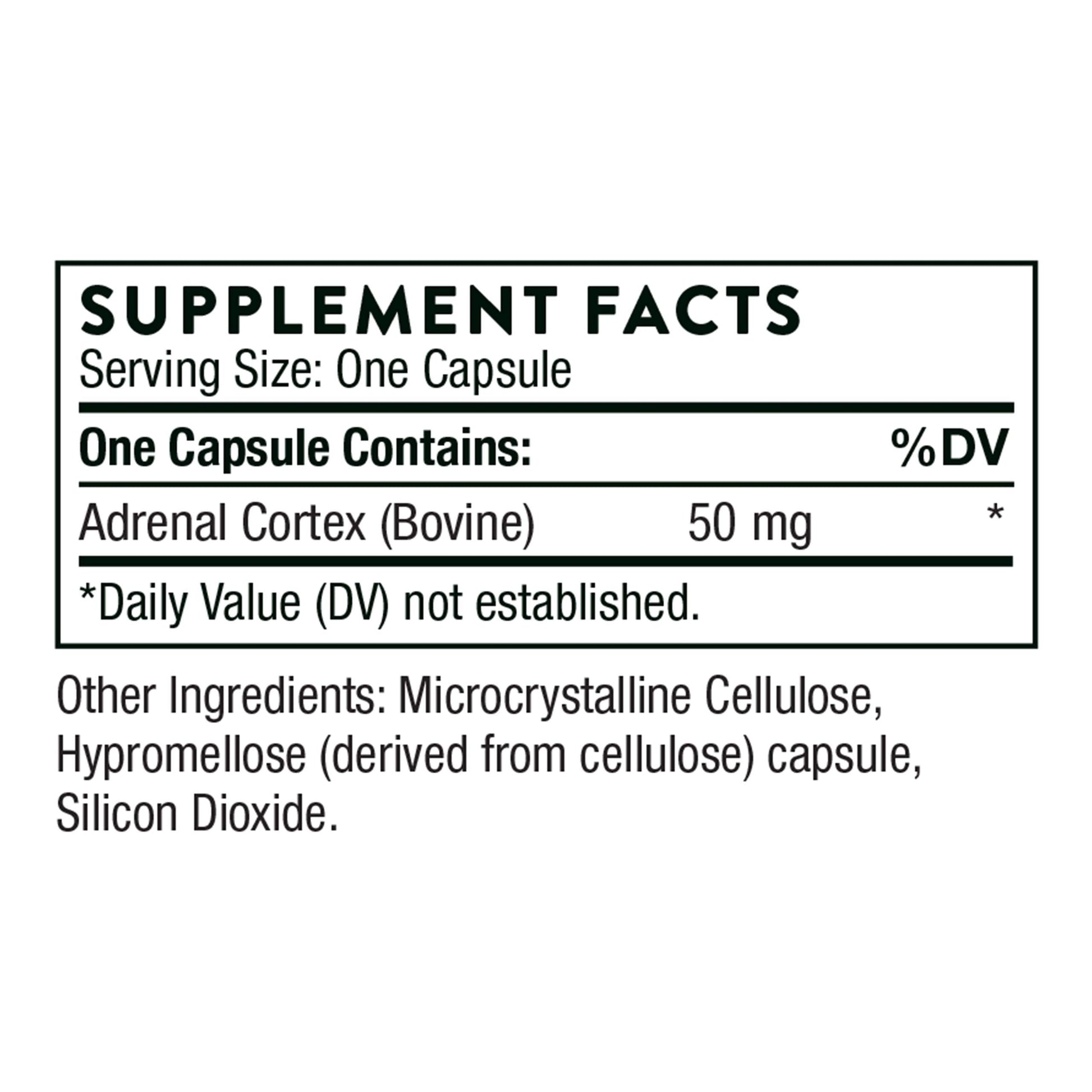 THORNE Adrenal Cortex - Bovine Adrenal Cortex Supplement for Cortisol Management THORNE Au supplements