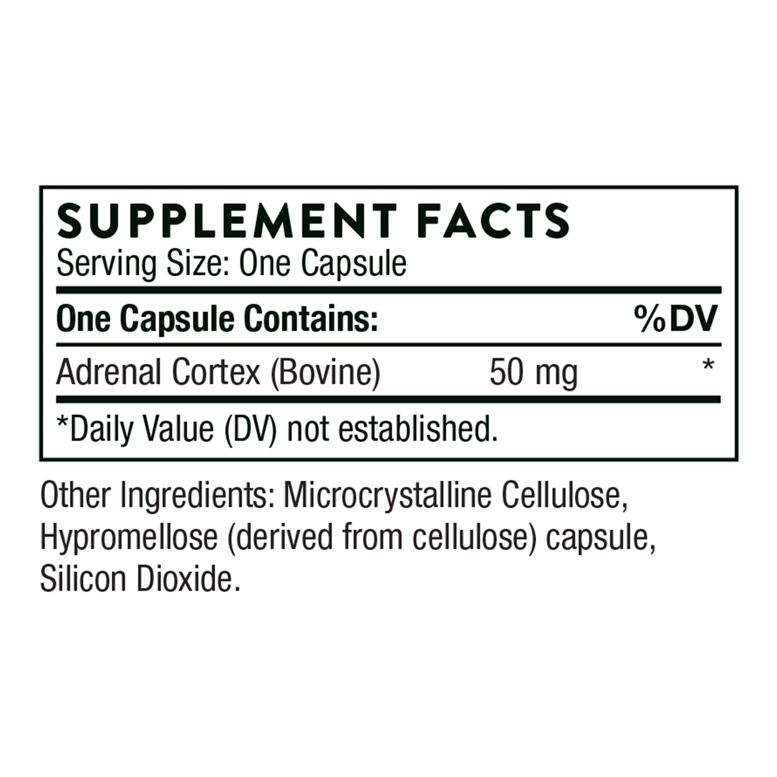 THORNE Adrenal Cortex - Bovine Adrenal Cortex Supplement for Cortisol Management THORNE Au supplements