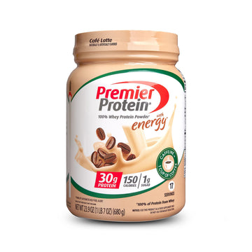 Premier Protein Powder, Cafe Latte , 30g Protein, 1g Sugar, 100% Whey Protein Premier Protein Au supplements