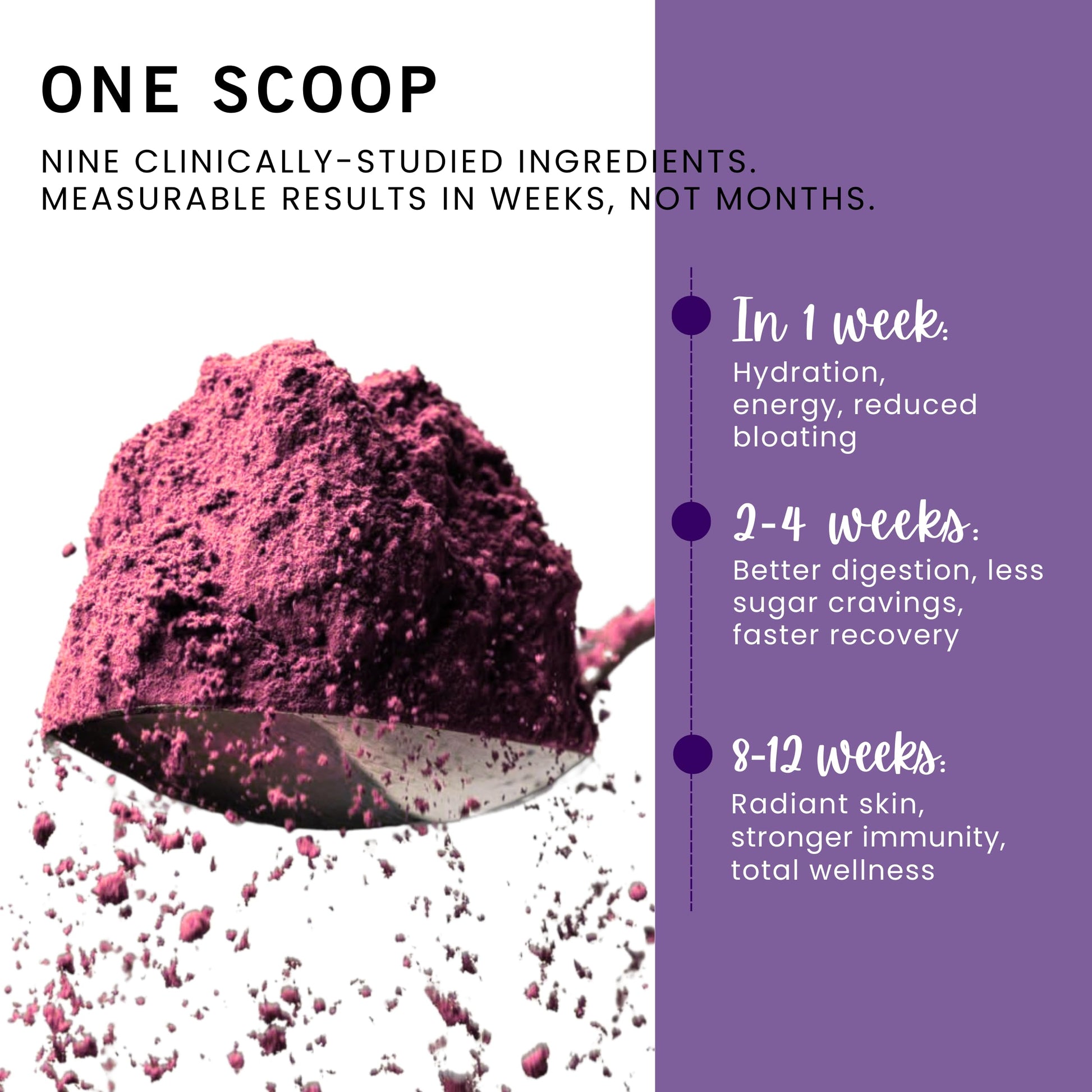 Leverage Mixed Berries Anti–Aging Supplement & Longevity Mix - Daily Wellness Multivitamin Powder with Hyaluronic Acid, L-Glycine & Magnesium for Skin, Energy, Cognitive Function & Joint–30 Servings Leverage Au supplements