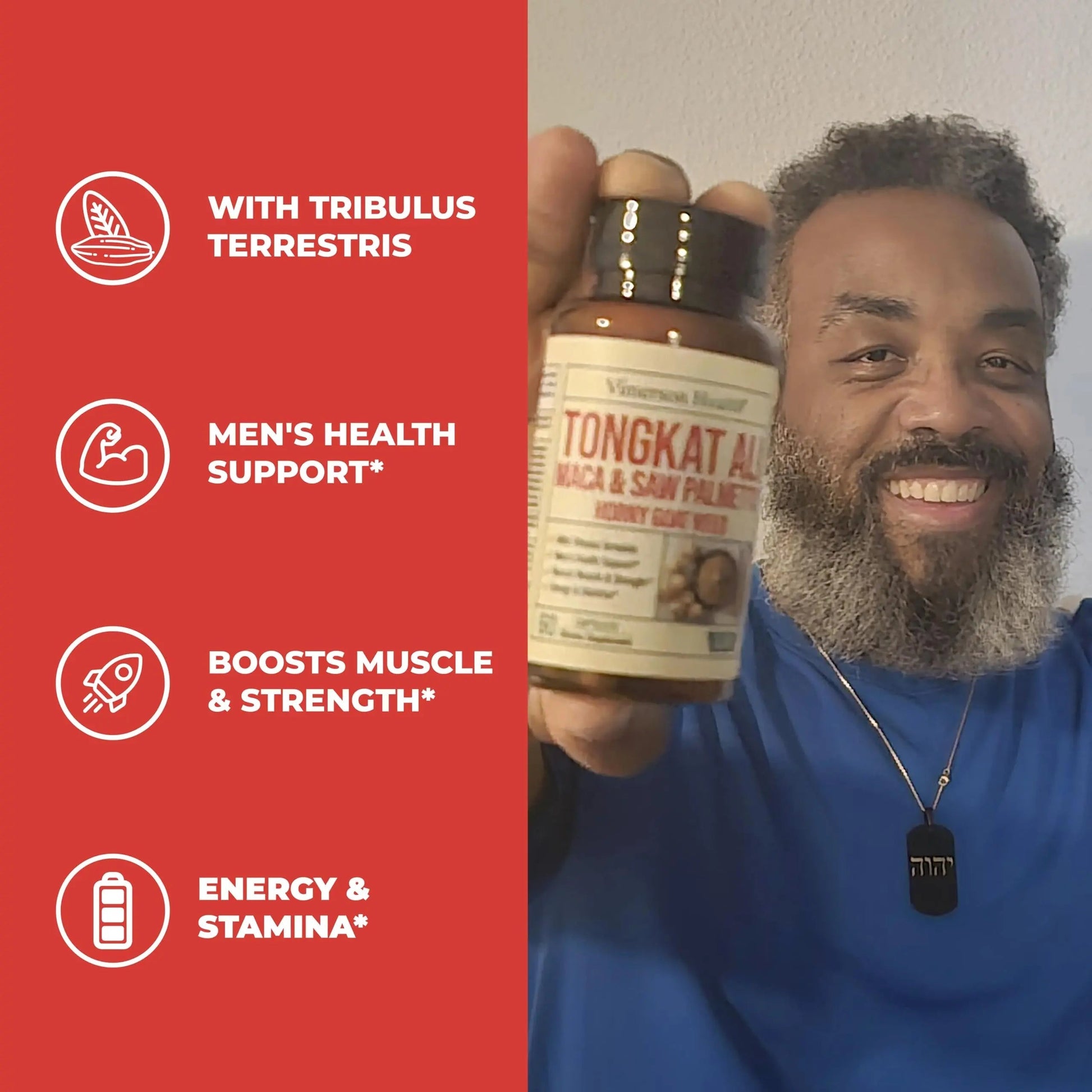 Vimerson Health Multivitamin for Men & Tongkat Ali for Men with Horny Goat Weed, Maca Root Powder, Tribulus Terrestris, Saw Palmetto Extract Vimerson Health Au supplements