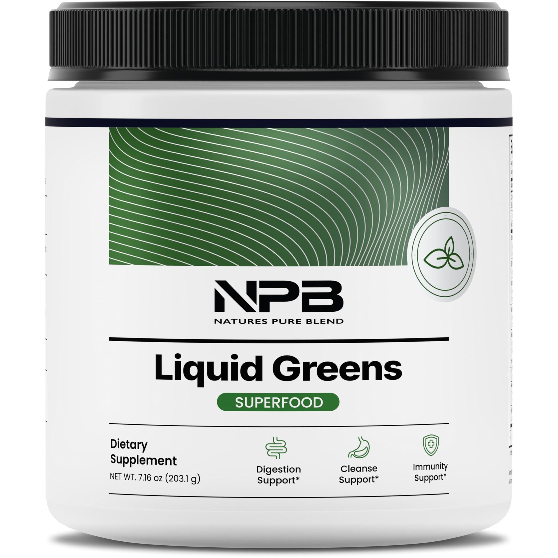 Nature's Pure Blend Super Greens Powder – Organic Greens Superfood Powder Supplements for Green Juice & Smoothie – Probiotic - Drink Mix for Energy Wellness and Digestion (Matcha Flavor, 30 Servings) Nature's Pure Blend Au supplements