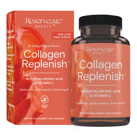 Reserveage Beauty Collagen Replenish - Collagen Booster & Supplement for Healthy Skin Care & Hair Growth Reserveage NutritionUS supplements