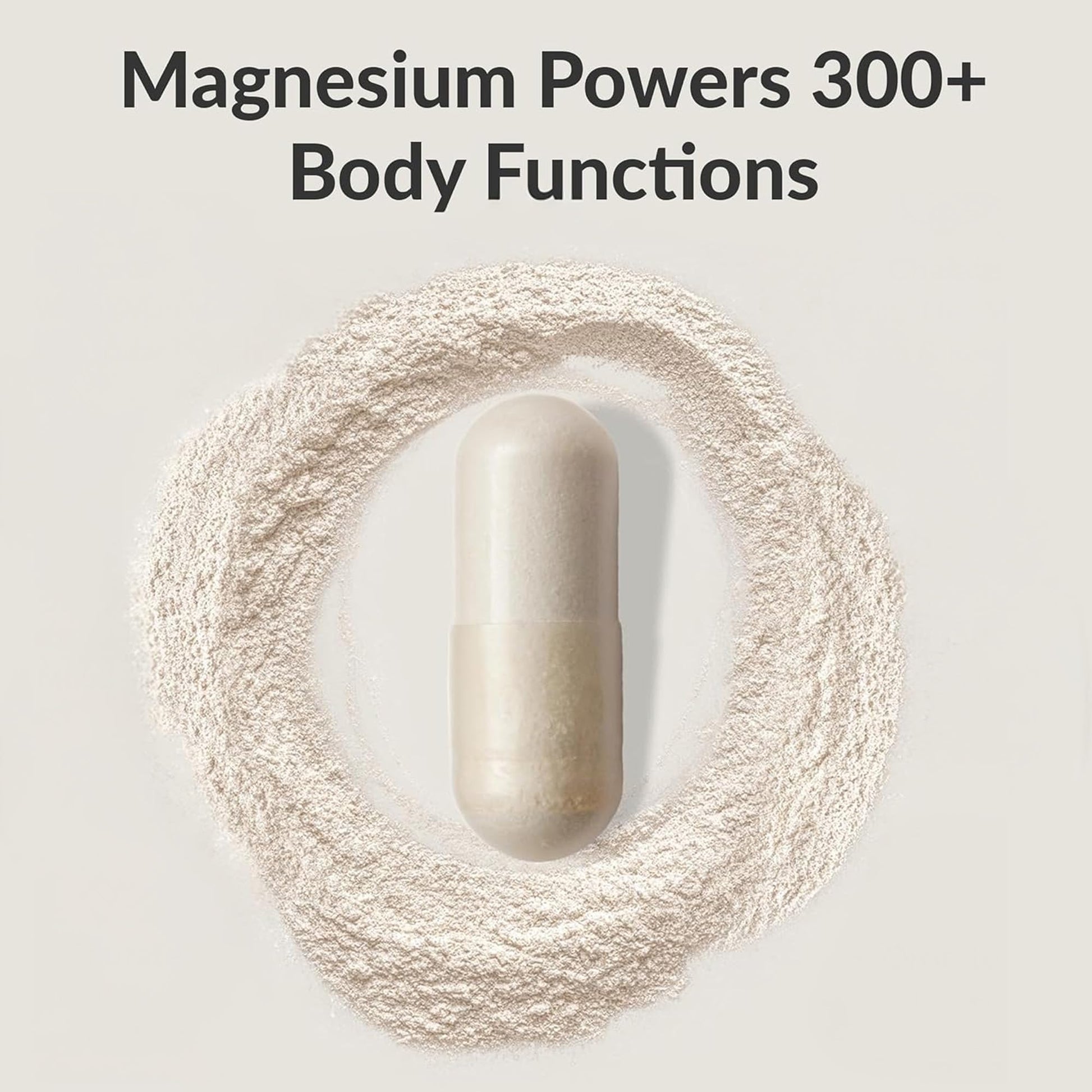 BIOptimizers Magnesium Breakthrough Supplement with 500mg - 7 Forms of Magnesium: Glycinate, Malate, Citrate, and More - Natural Support for Sleep and Cognitive Function -60 Capsules- Calming Vitamins BIOptimizers Au supplements