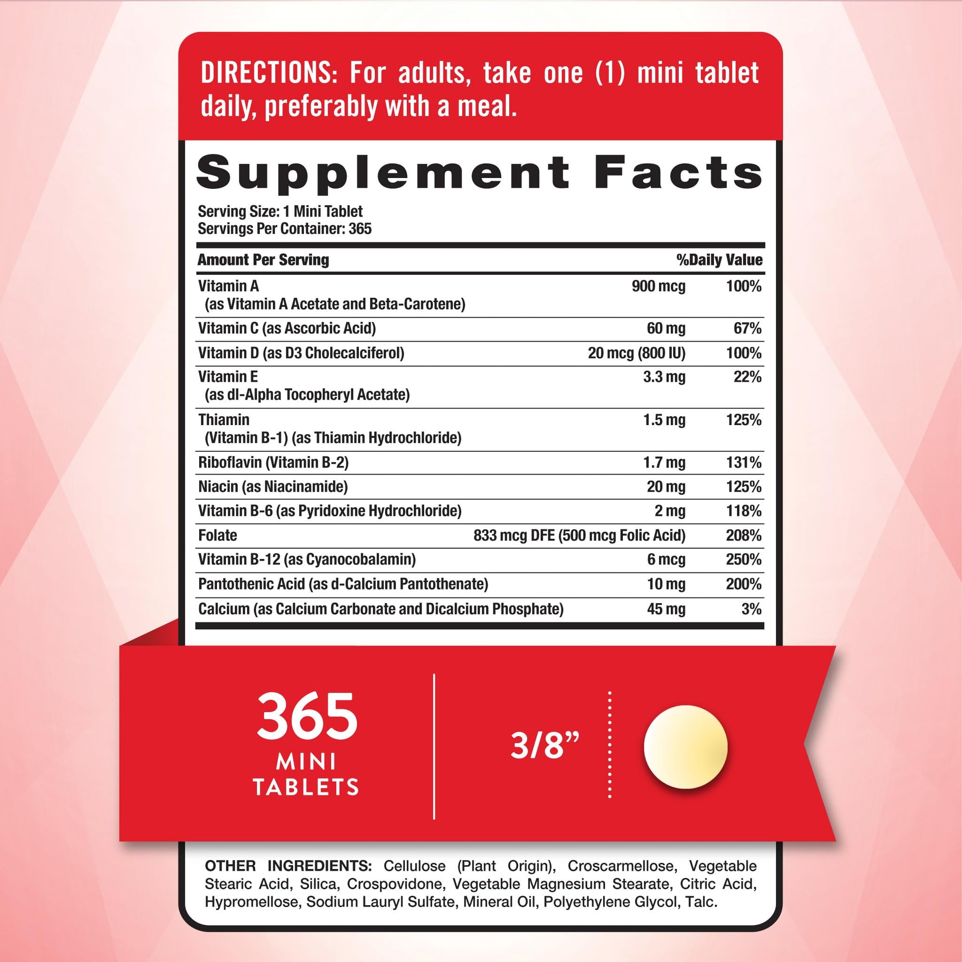 Nature's Truth One Daily Multivitamin for Men and Women | 365 Mini Tablets | Non-GMO & Gluten Free Supplement Nature's Truth Au supplements