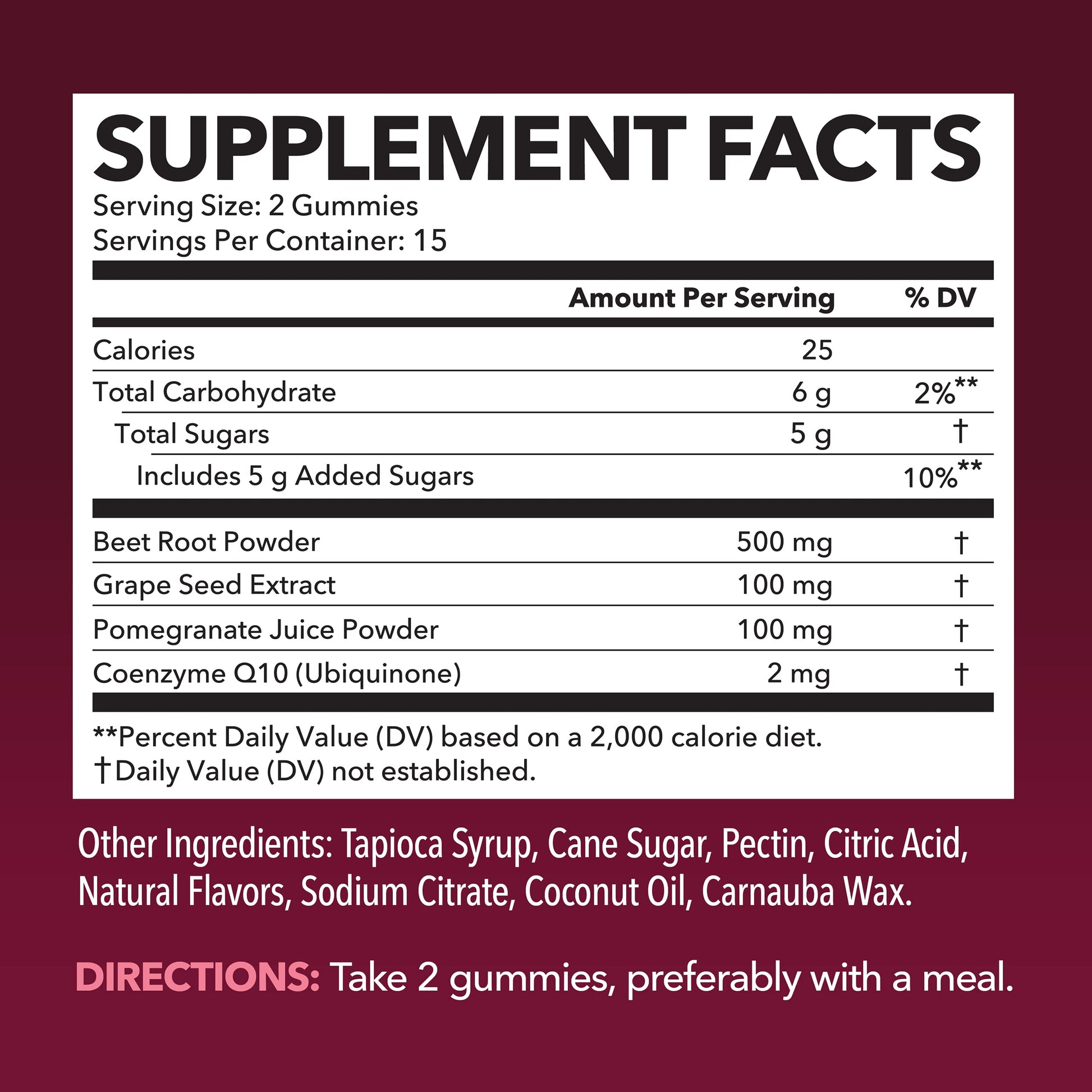 Beet Root Gummies with COQ10 Energy Supplement | Nitric Oxide Supplement for Healthy HAVASU NUTRITION Au supplements