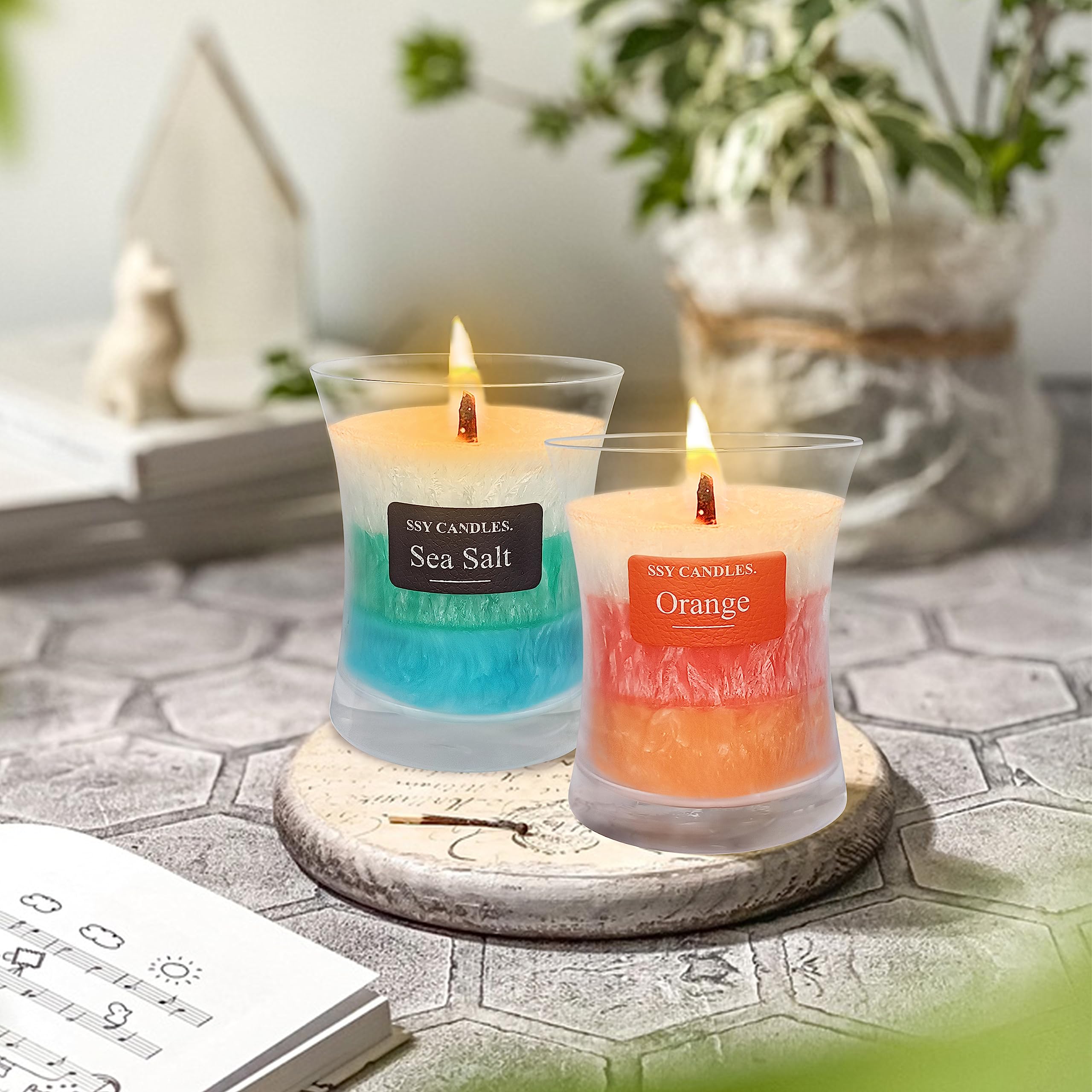 Citrus Jar Aromatherapy Candle Scented Candle Handmade Soy Candles Wood Candles Wick Fragrance SEUCRWAX Au supplements