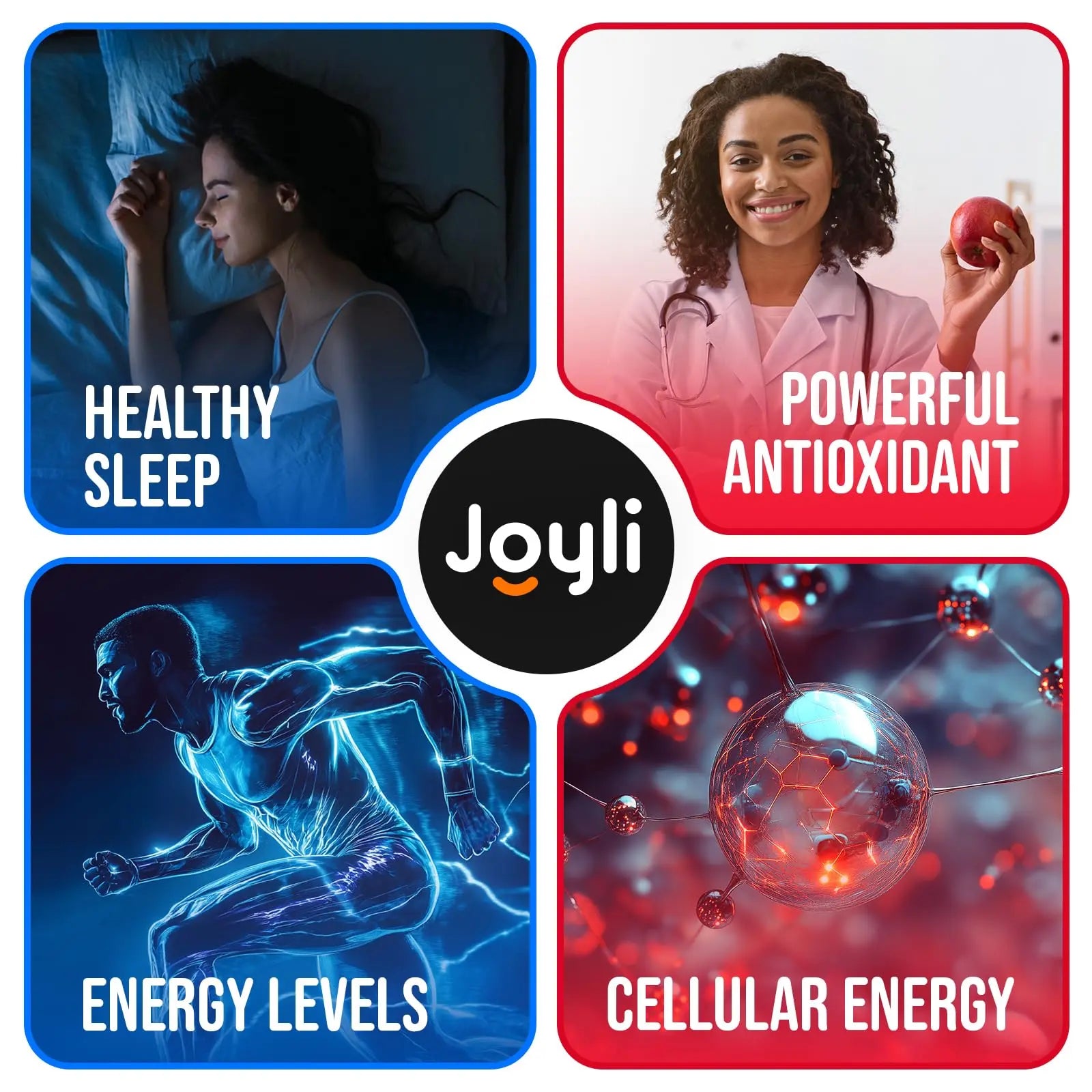 CoQ10 500mg + Magnesium Glycinate Gummies Bundle – High Absorption Coenzyme Q10 120 Softgels & 60 Sugar-Free Sleep Gummies – Heart, Energy & Mood Support – Enhanced Formula, USA Made JOYLI Nutrition Au supplements