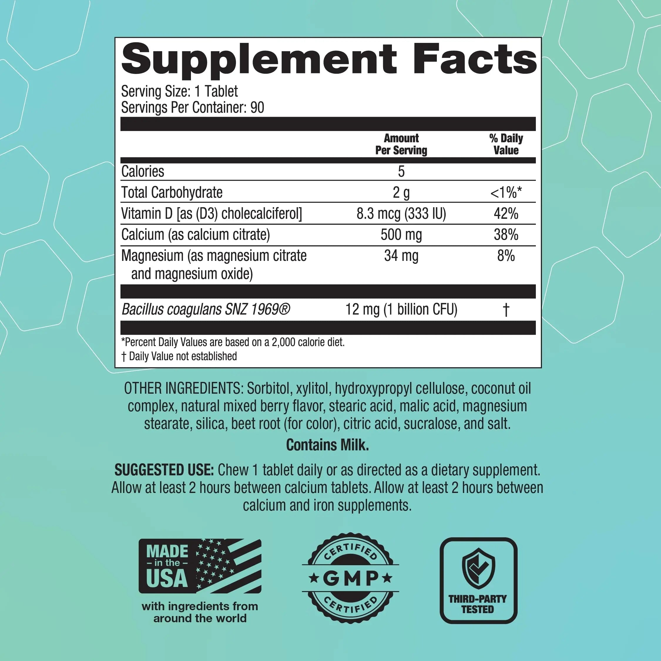 Bariatric Choice Multivitamin & Calcium Bundle (1-Month Supply) | 45mg Iron Multivitamin + 500mg Calcium Citrate with D3 & Probiotics | Bariatric Choice Au supplements