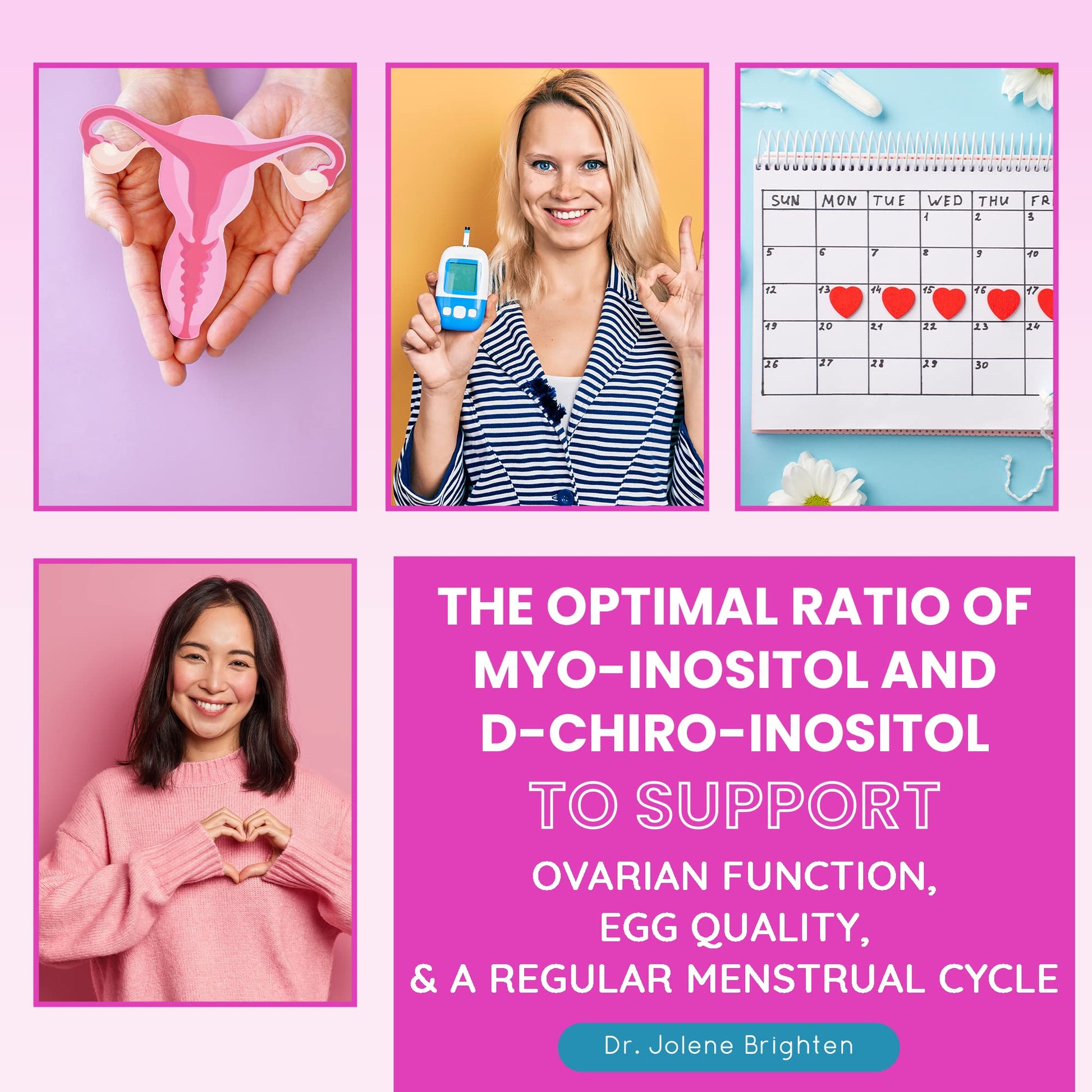 Dr. Brighten Myoinositol Plus - Doctor Formulated Ratio of Myo- and D-Chiro-Inositol Dr. Brighten Au supplements