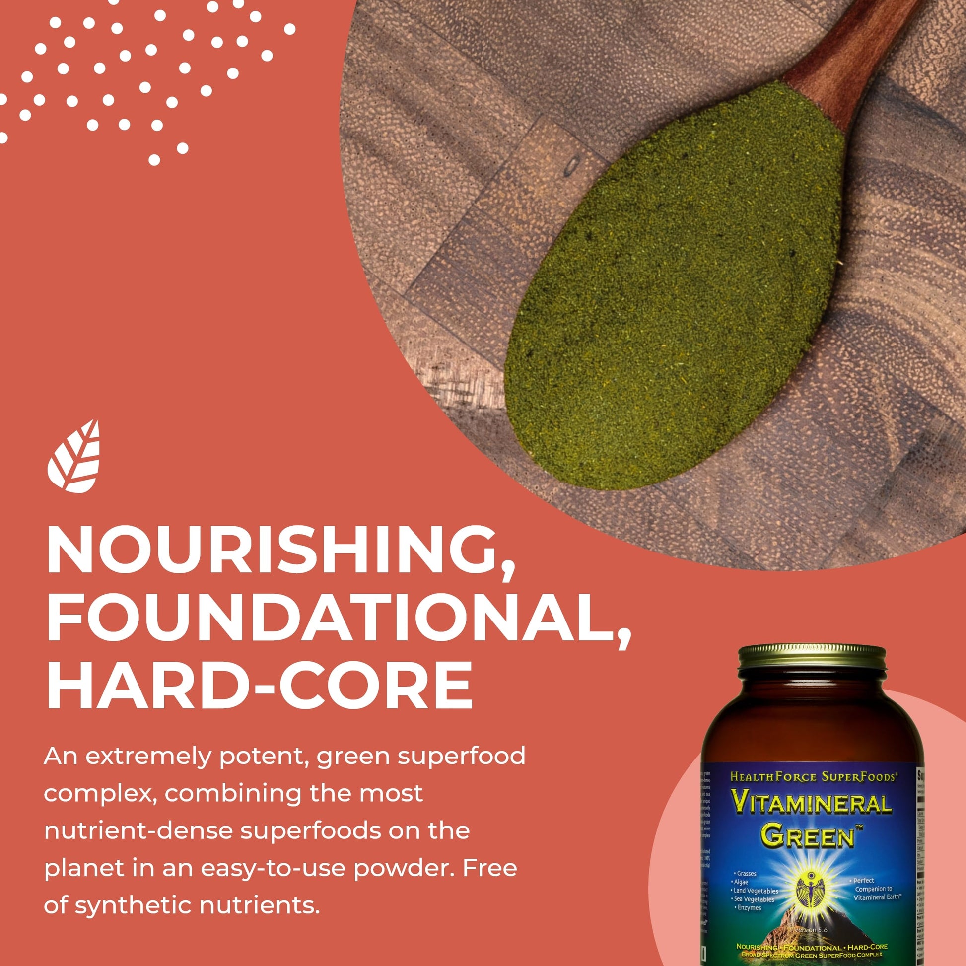 HEALTHFORCE SUPERFOODS Vitamineral Green - Mineral Supplement for Immune & Thyroid Support - Green Powder Supplement with Ingredients from The Land - Gluten-Free & Vegan - 500 Grams HEALTHFORCE SUPERFOODS Au supplements