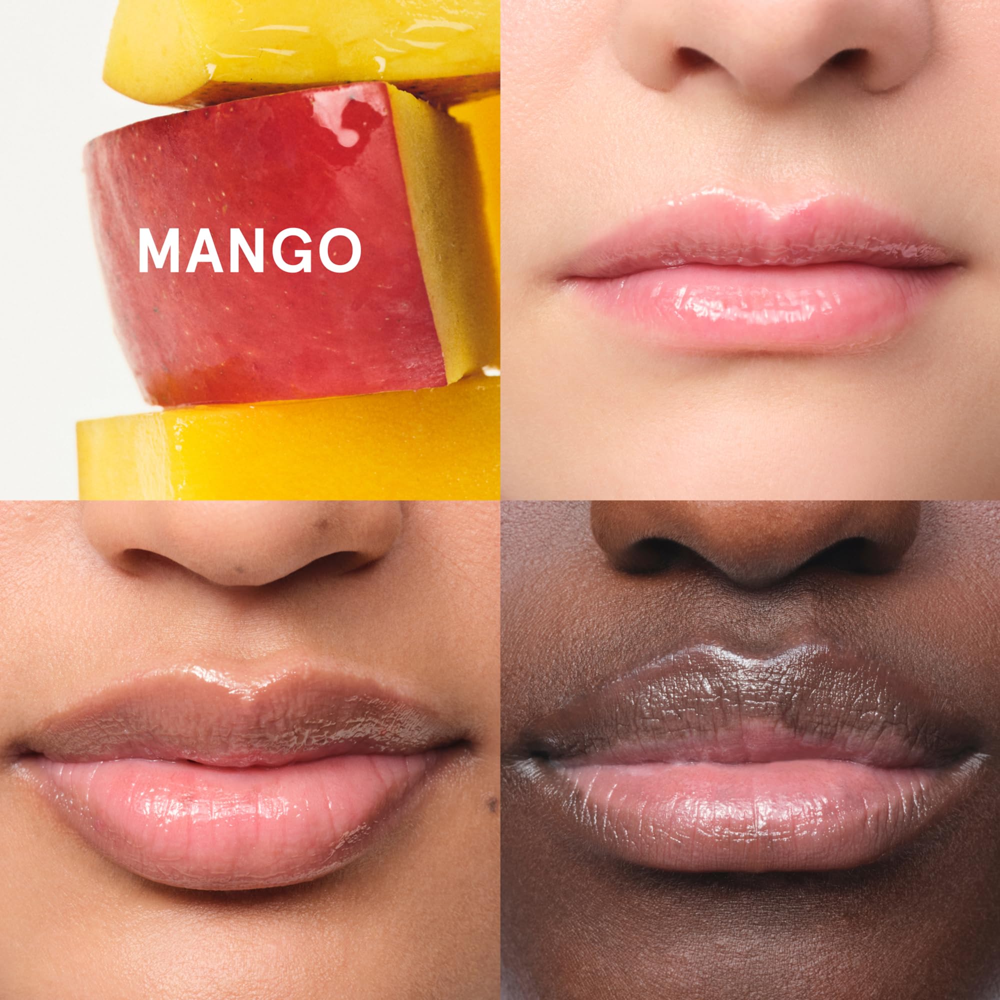 Glossier Balm Dotcom Hydrating Tinted Lip Balm - Universal Salve, Up to 12Hr Moisture for Dry Lips, Cuticles & Skin - Lanolin, Beeswax & Castor Oil - Mango, Tropical Peach Tint, 15ml Glossier Au supplements