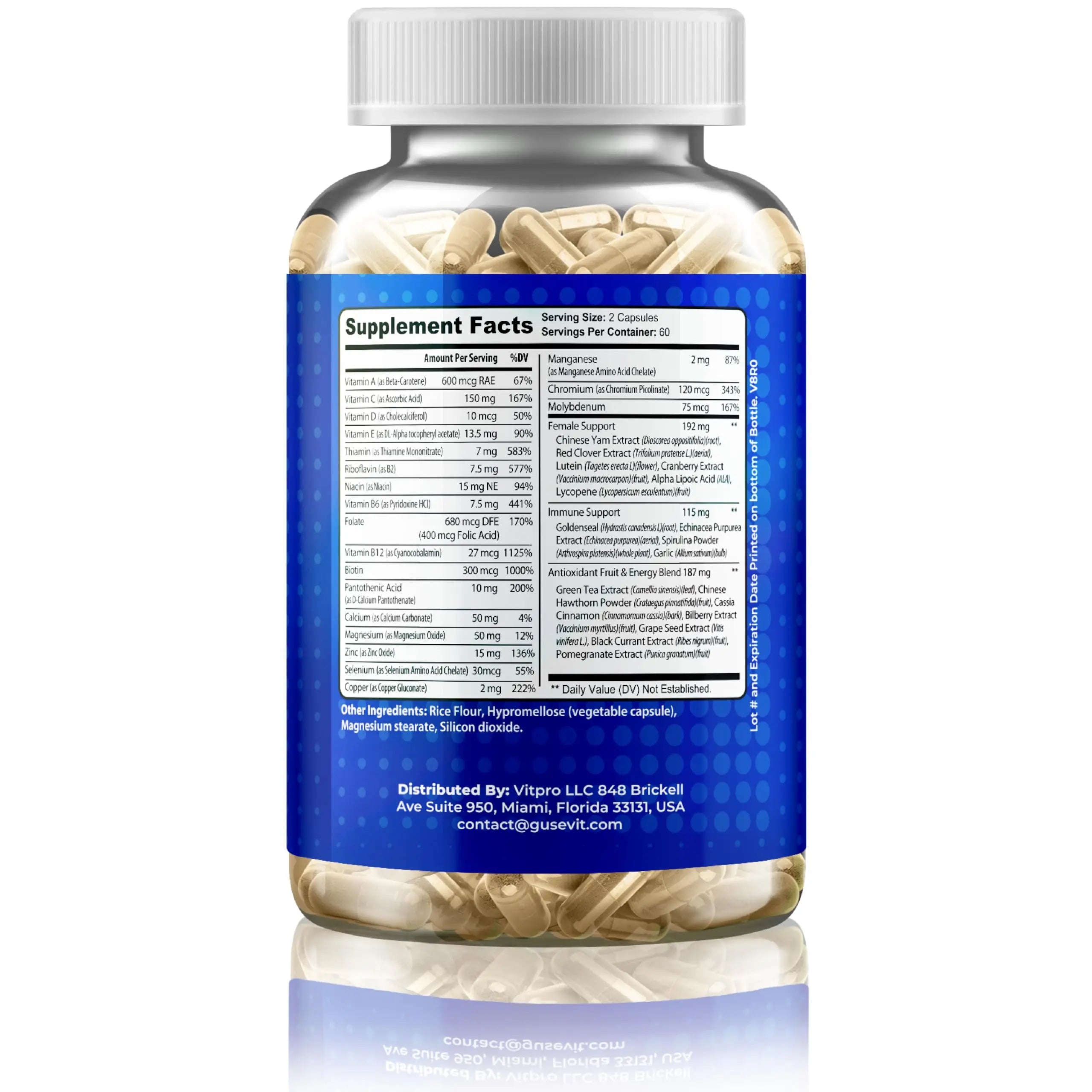 Gusevit 35-in-1 Men's Multivitamins for Immune Support, Stamina & Energy Boost | Men's Health Supplement with Vitamins & Antioxidants | Gusevit Au supplements