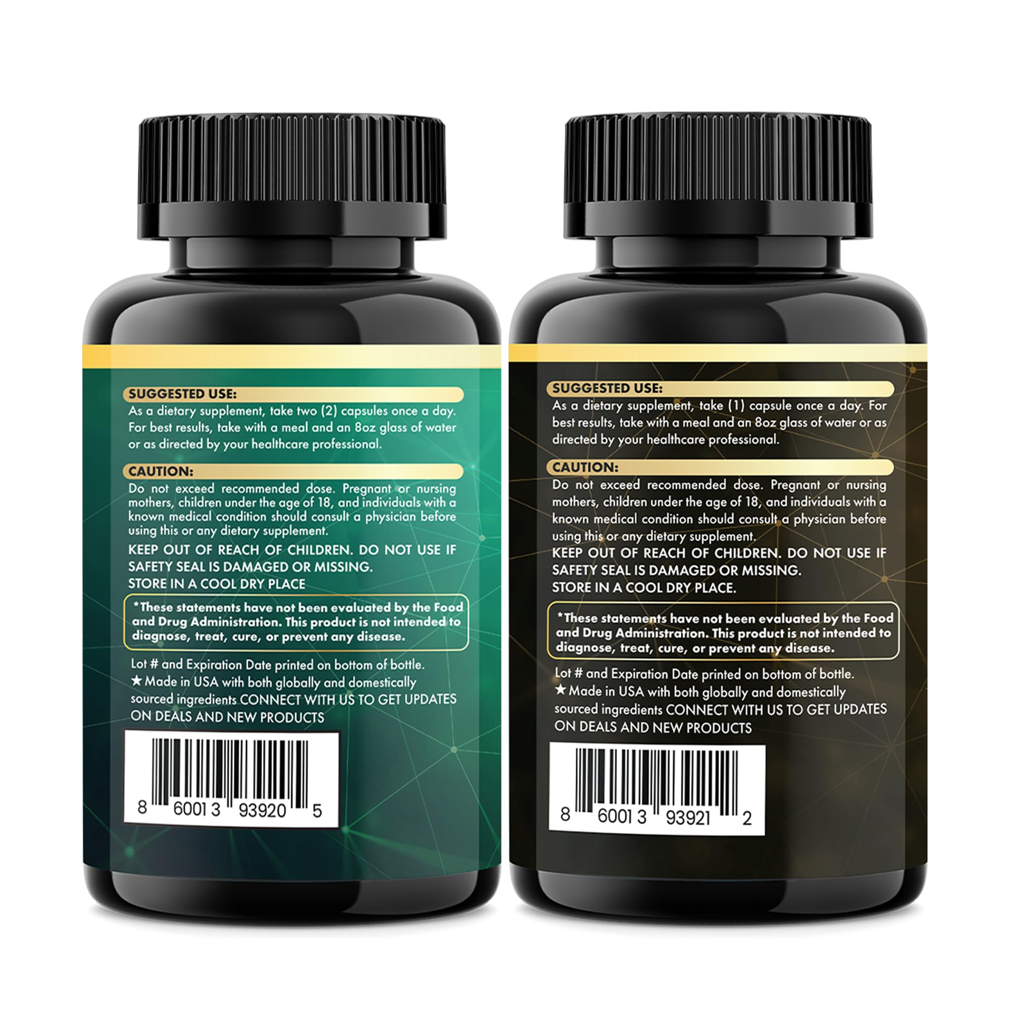 Parrox Shilajit and Sea Moss Bundle, Sea Moss 350mg, Black Seed Oil 200mg, Ashwagandha 100mg, Turmeric, Shilajit 300mg, Rhodiola Rosea 100mg, Panax Ginseng 50mg, Dynamic Vitality Bundle (2 Pack) Parrox Au supplements
